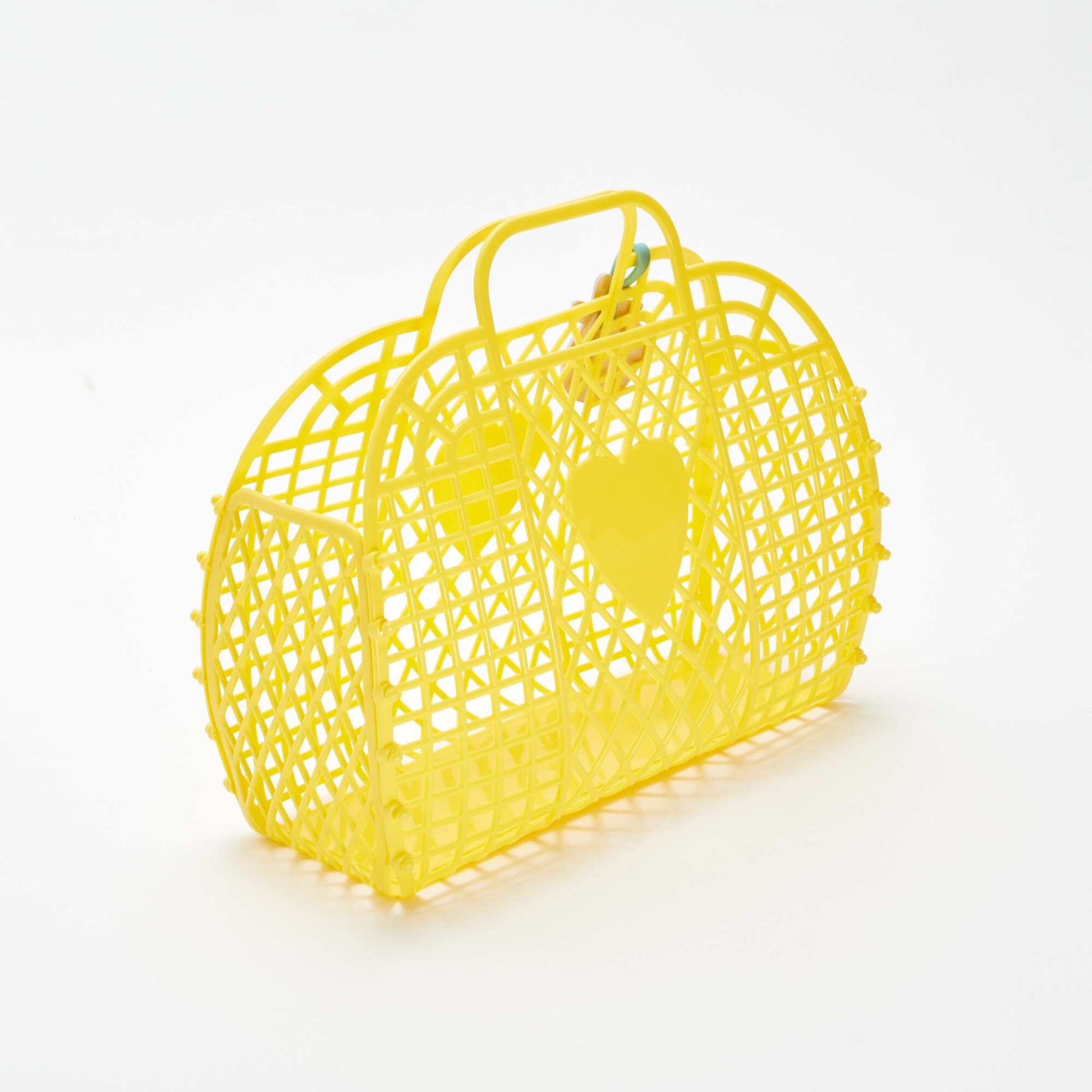 Panier en plastique fruit JAUNE