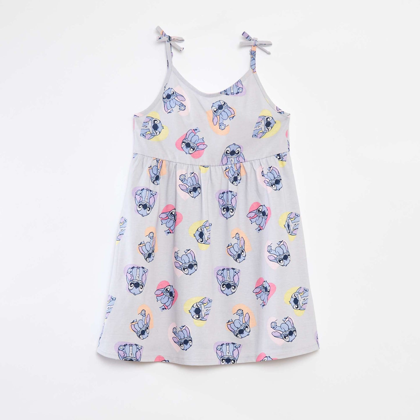 Robe 'Disney' à bretelles avec nœuds BLEU