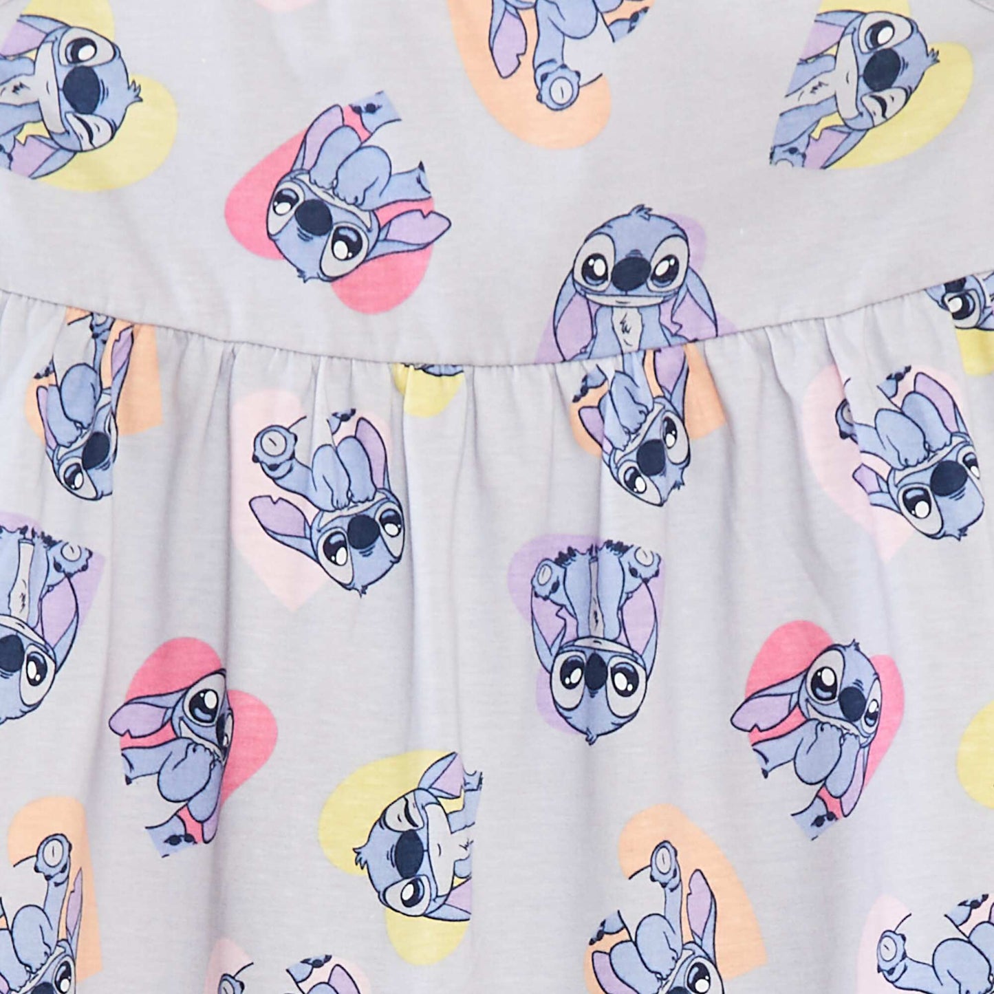 Robe 'Disney' à bretelles avec nœuds BLEU