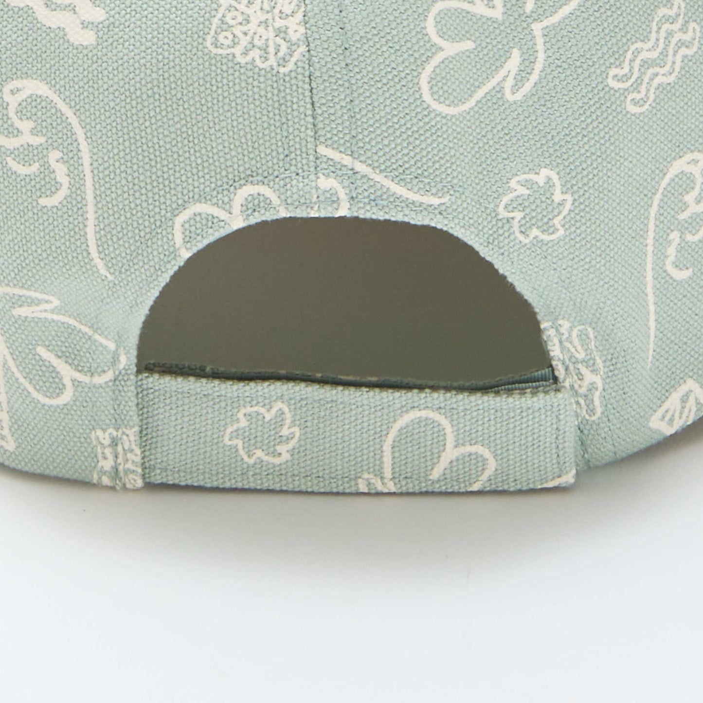 Casquette  en toile à motif BLEU