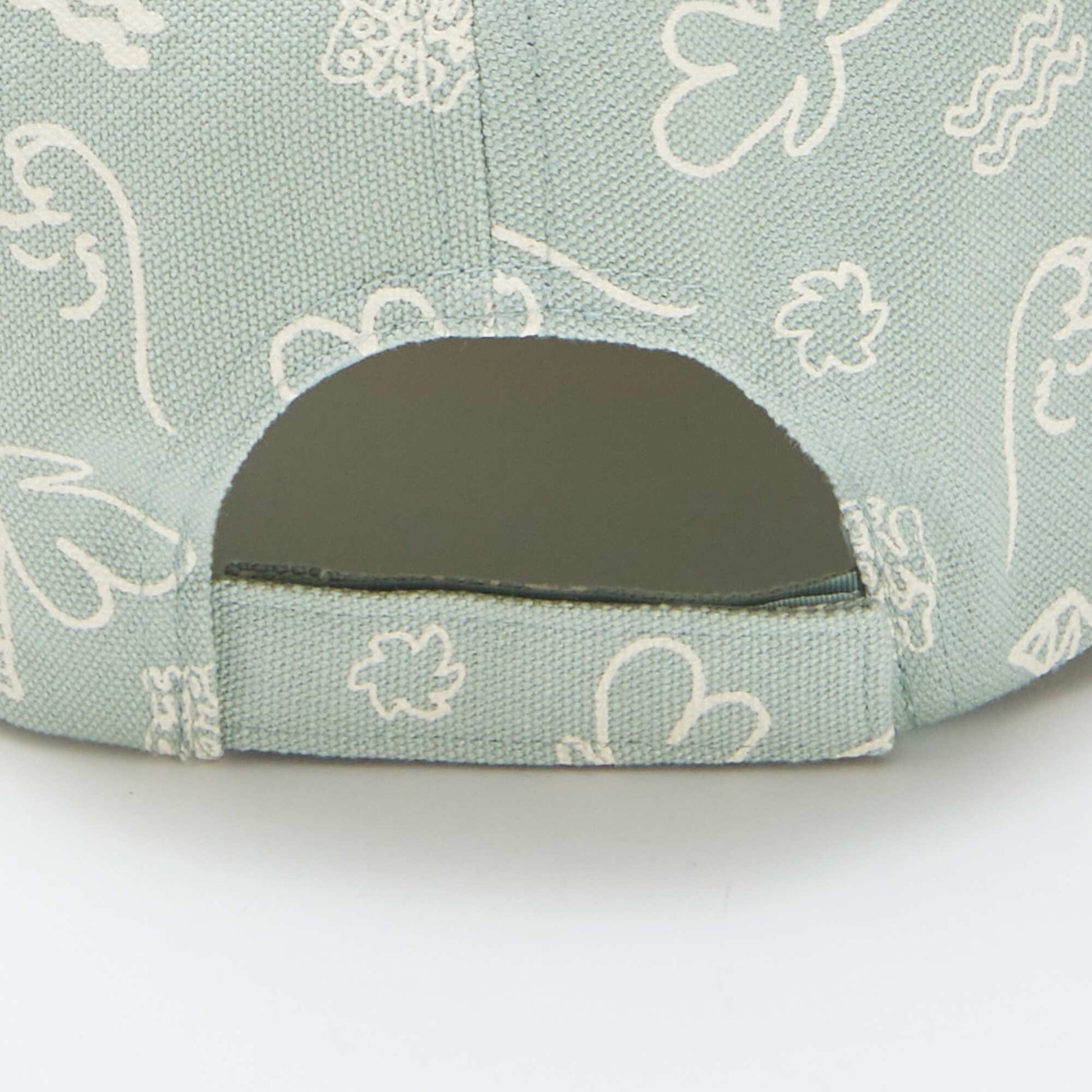Casquette  en toile à motif BLEU