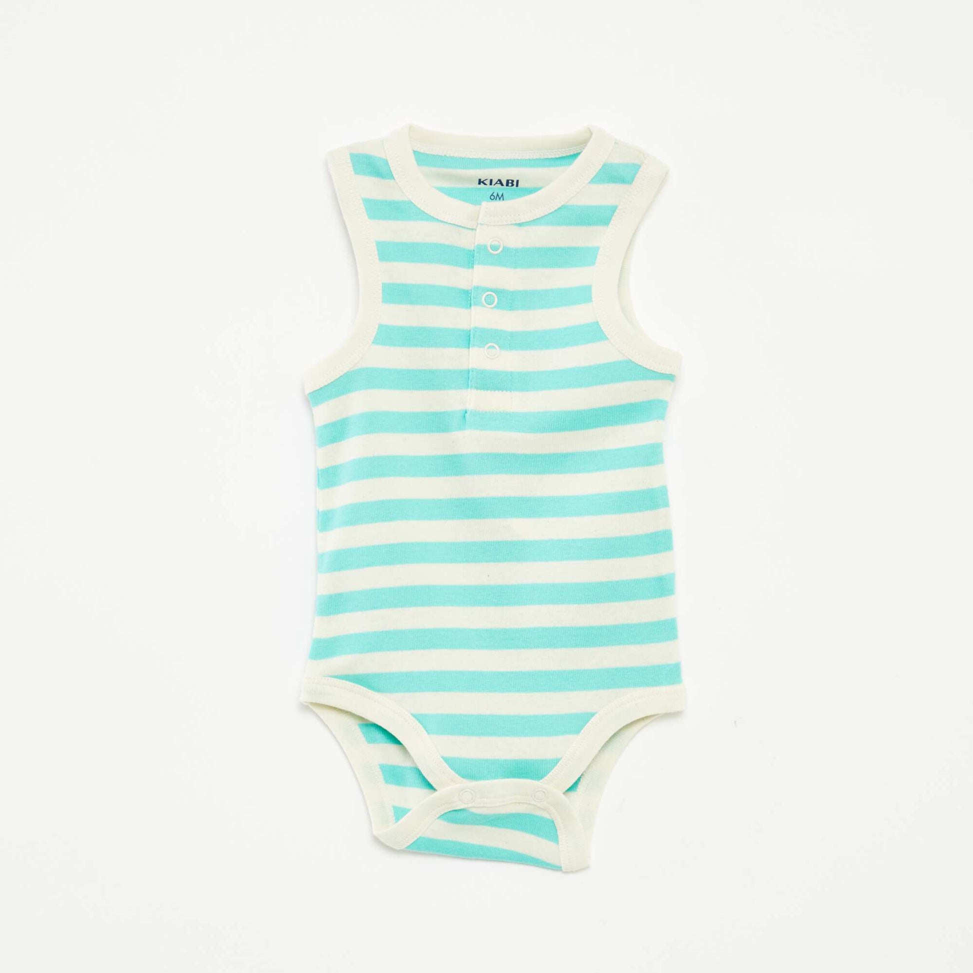Lot de 3 bodies sans manches VERT