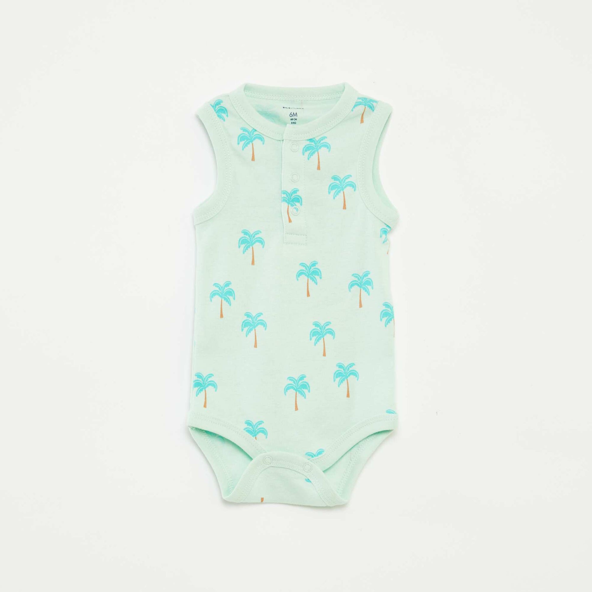 Lot de 3 bodies sans manches VERT