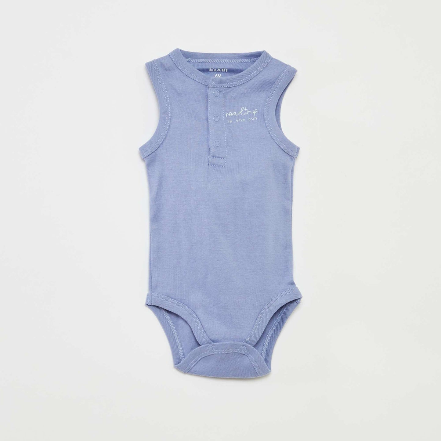Lot de 3 bodies sans manches BLANC