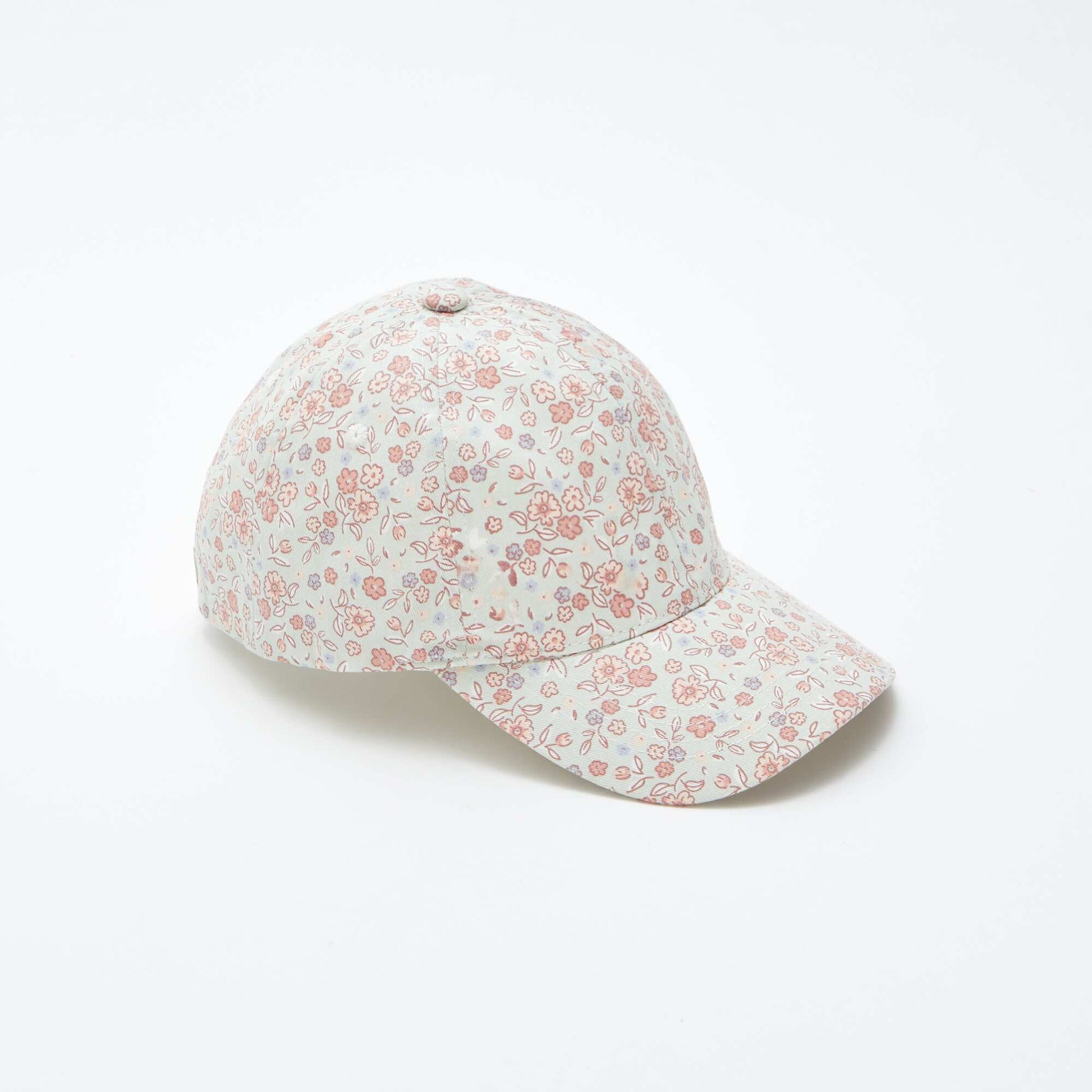 Casquette en toile à motif BLEU