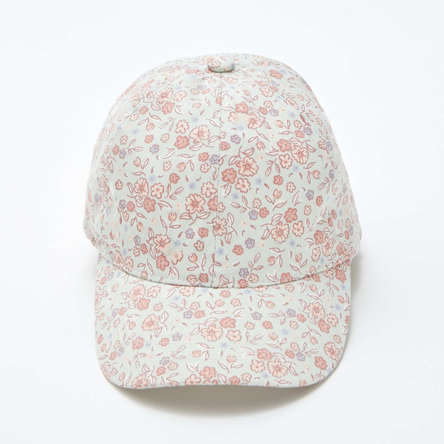 Casquette en toile à motif BLEU