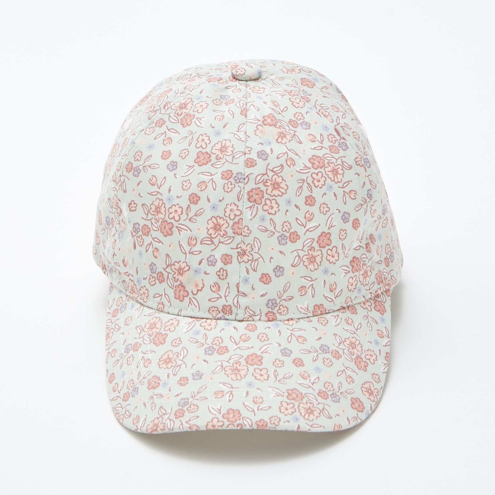Casquette en toile à motif BLEU