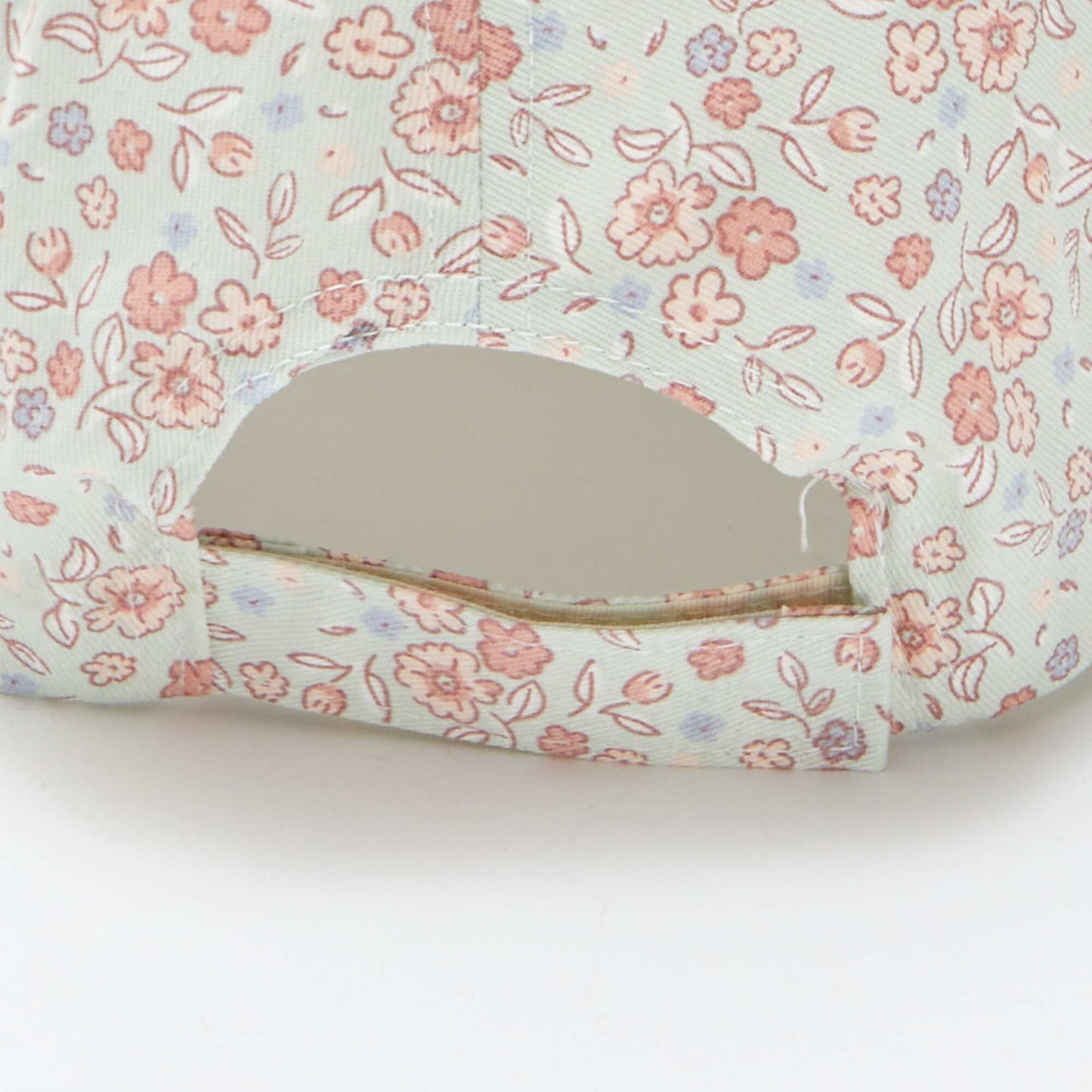 Casquette en toile à motif BLEU