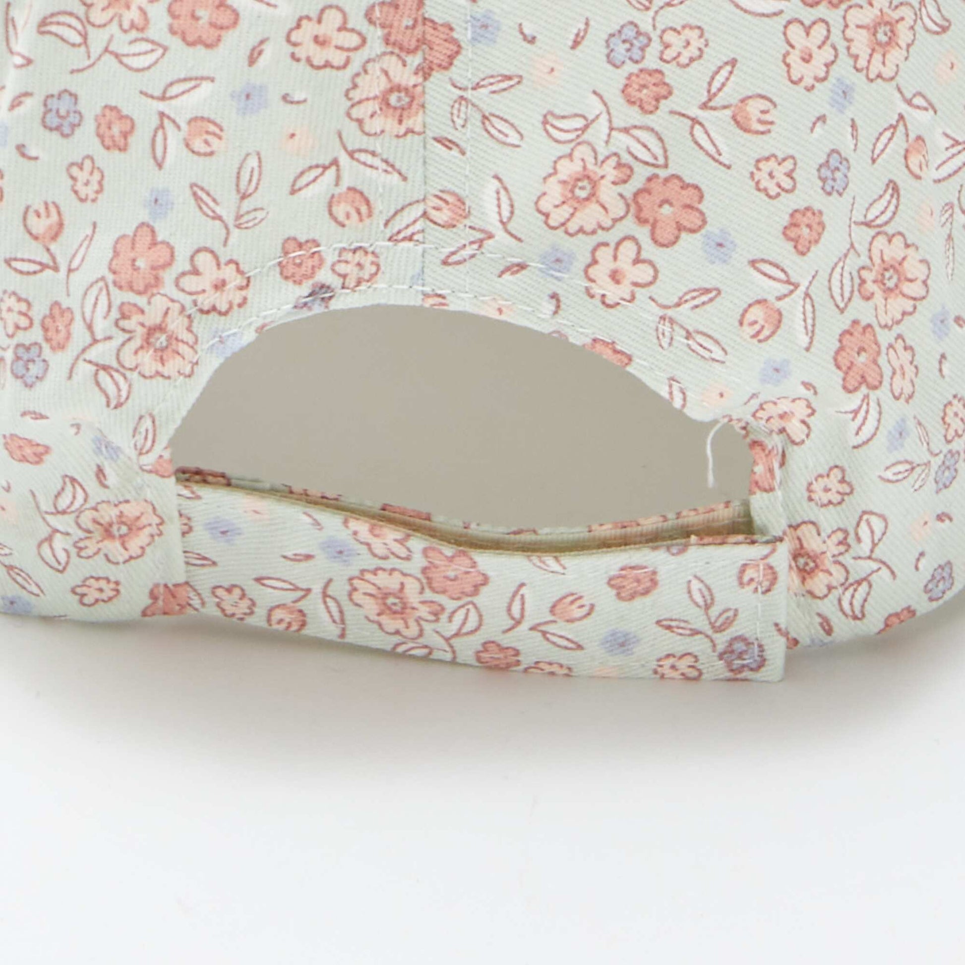Casquette en toile à motif BLEU