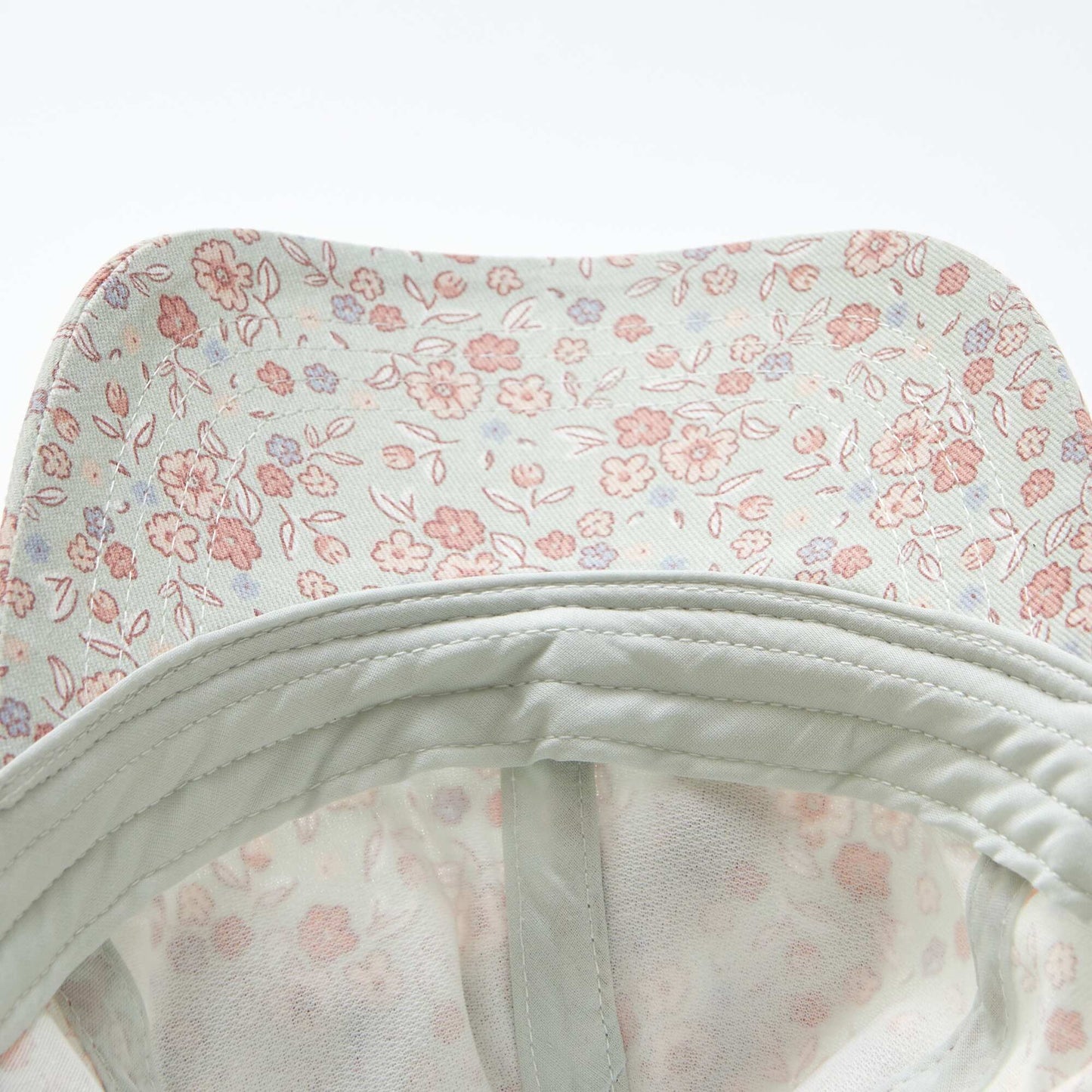 Casquette en toile à motif BLEU