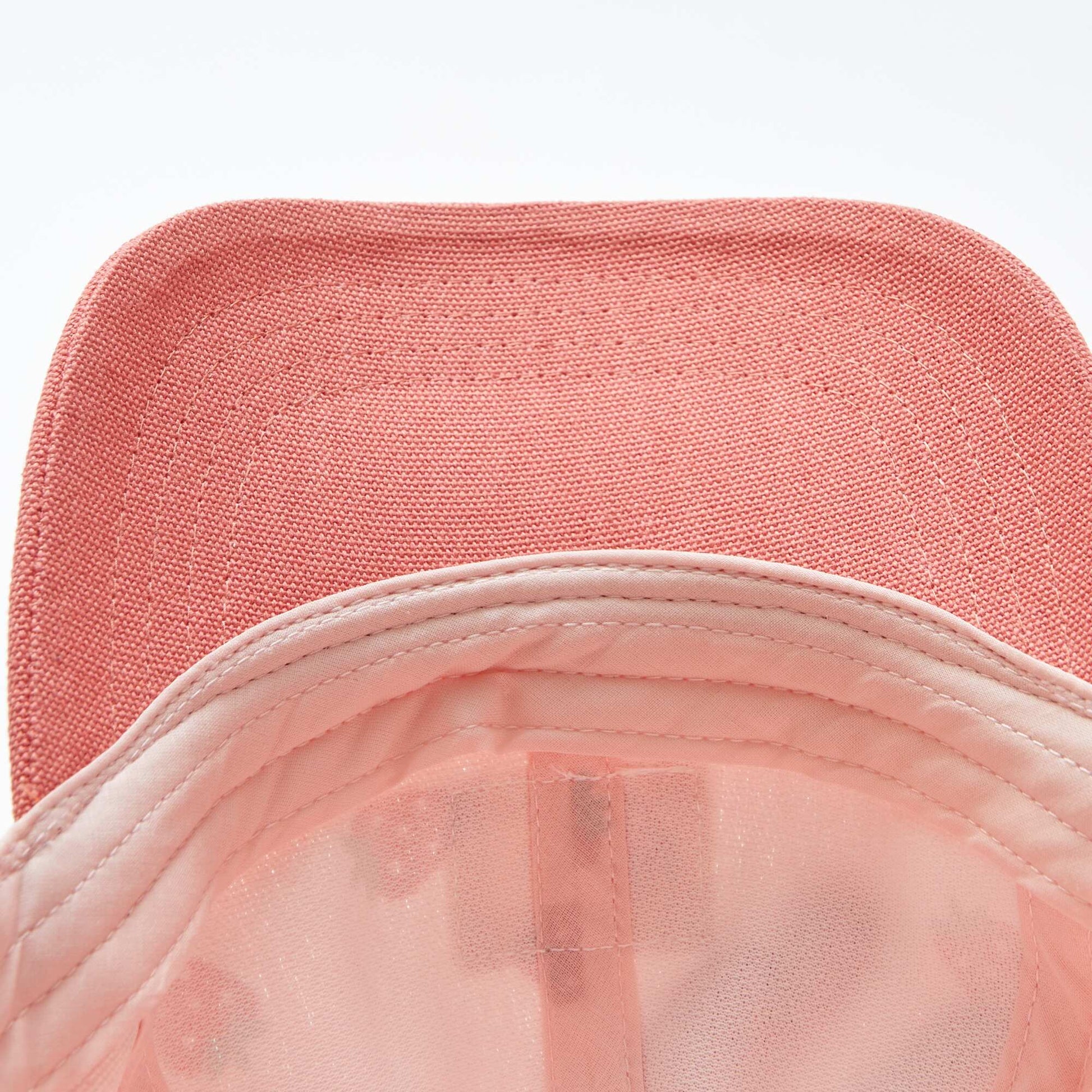 Casquette en toile à motif ROSE