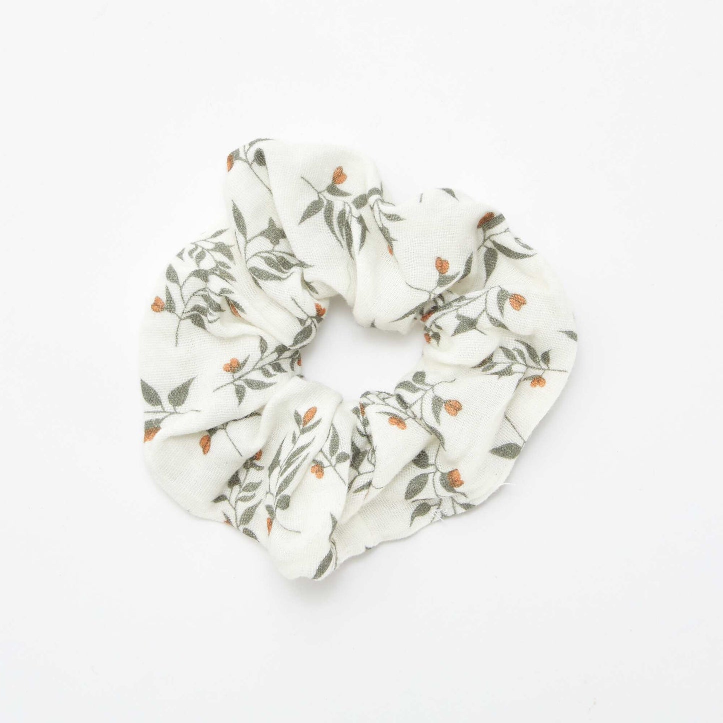 Chouchou en gaze de coton BEIGE