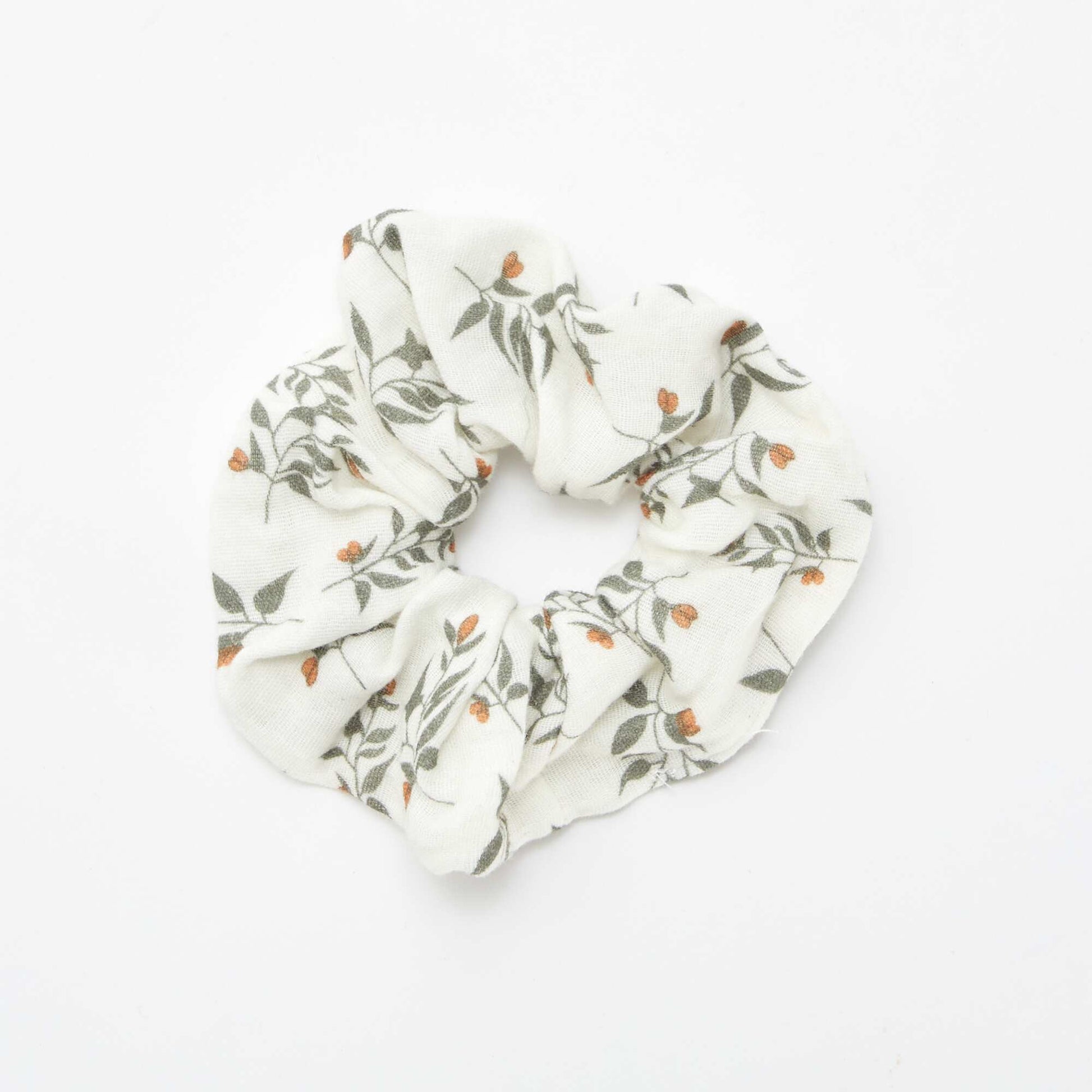 Chouchou en gaze de coton BEIGE