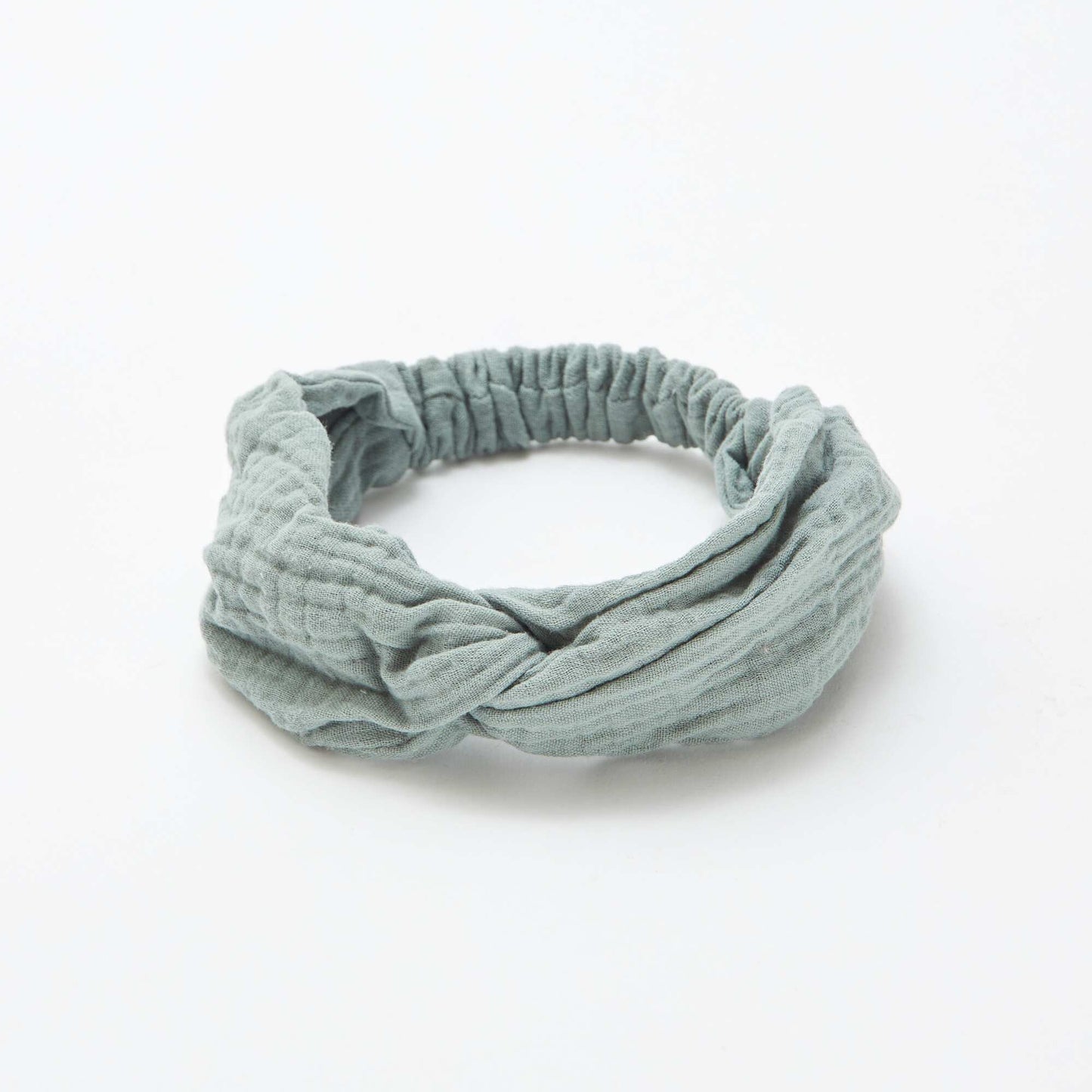 Bandeau en gaze de coton VERT