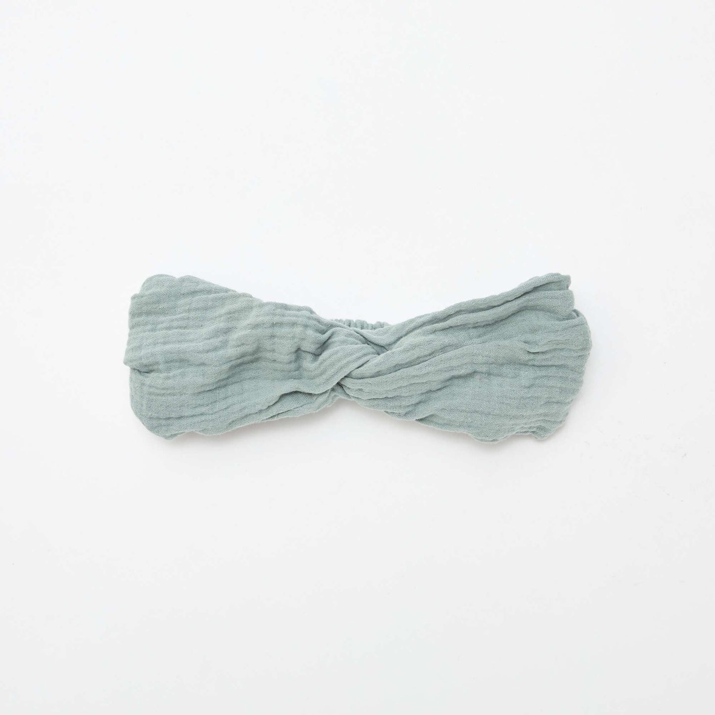 Bandeau en gaze de coton VERT
