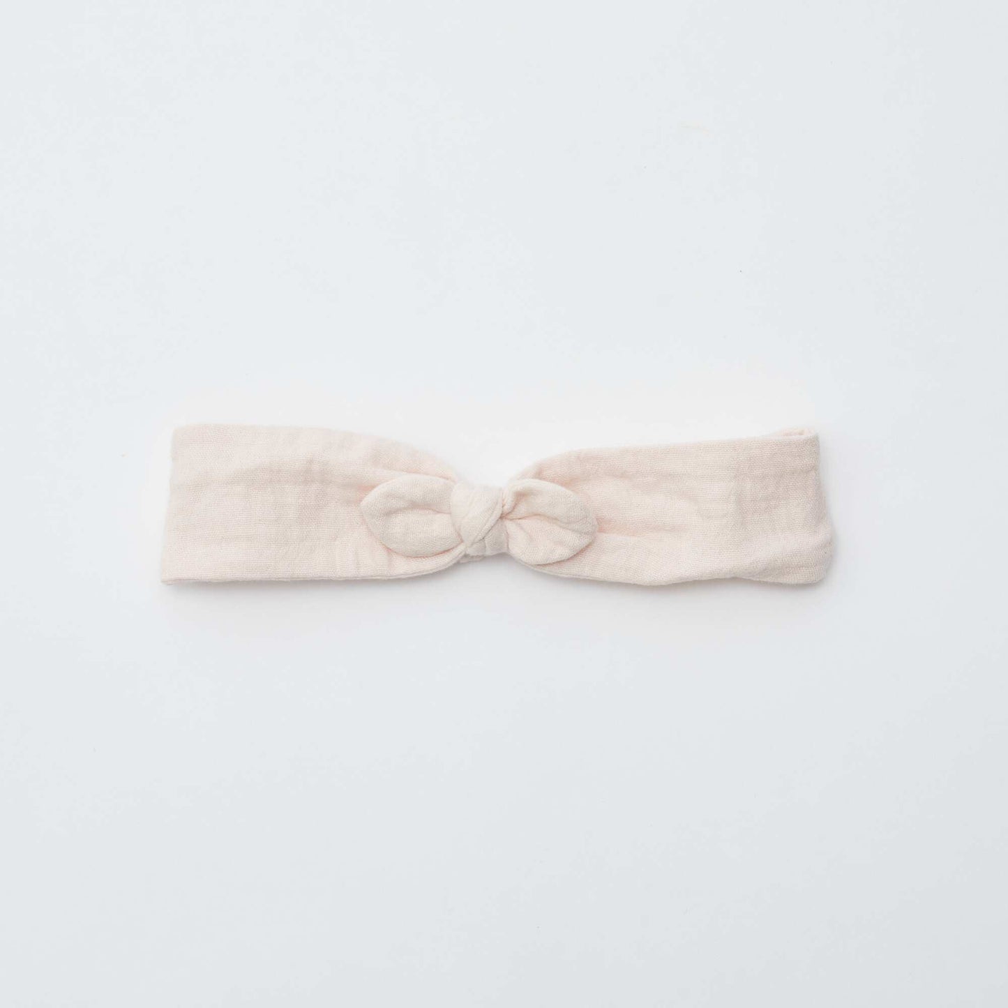 Bandeau en gaze de coton ROSE CLAIR