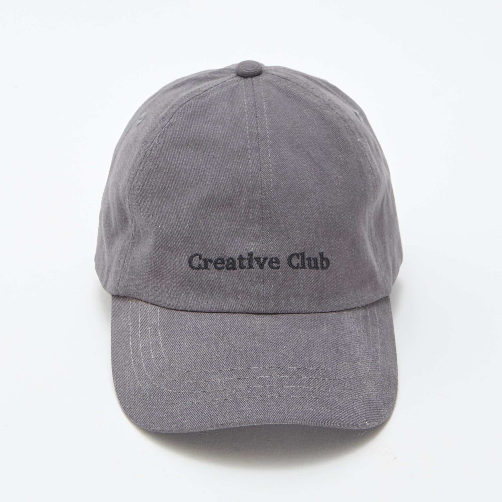 Casquette baseball en coton NOIR