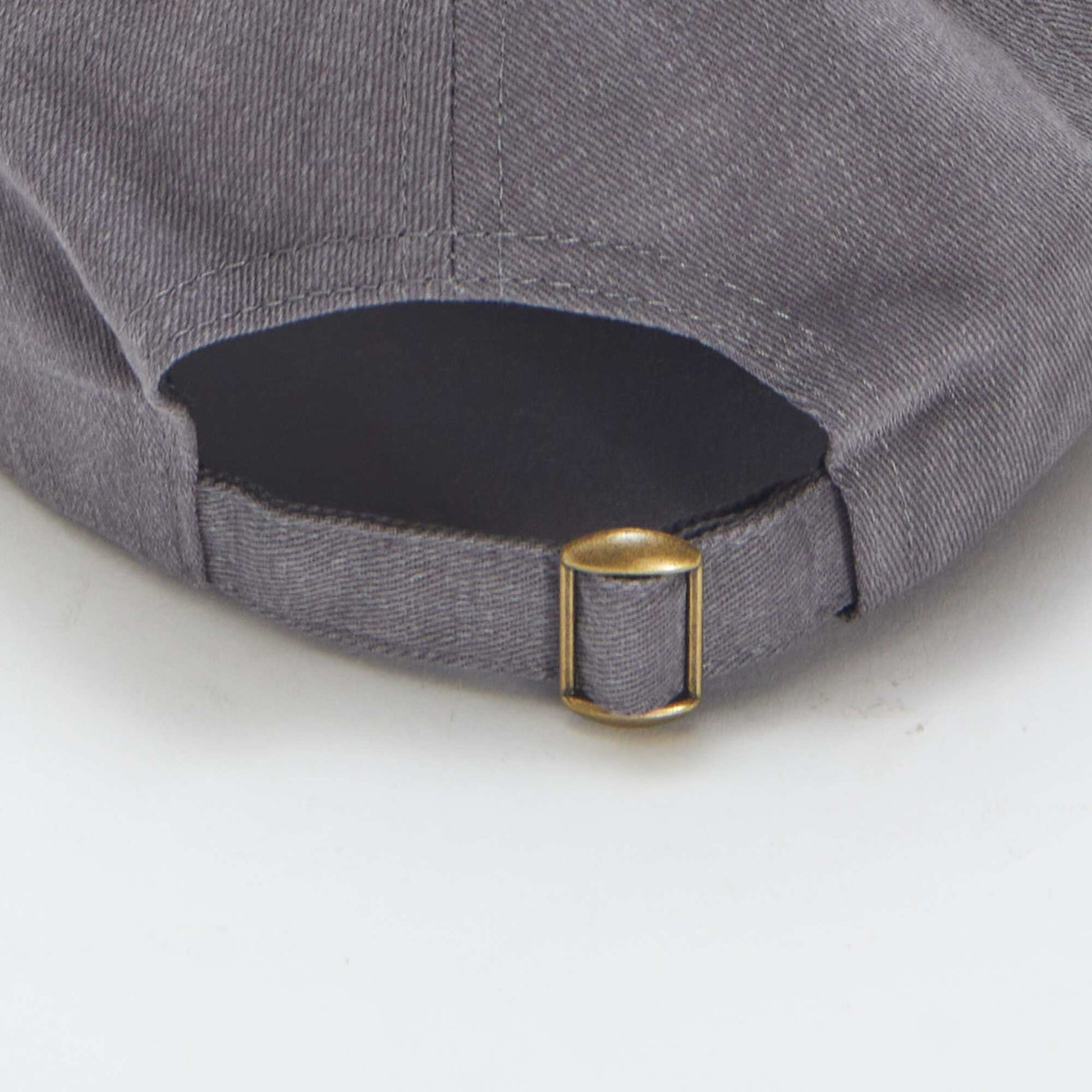 Casquette baseball en coton NOIR