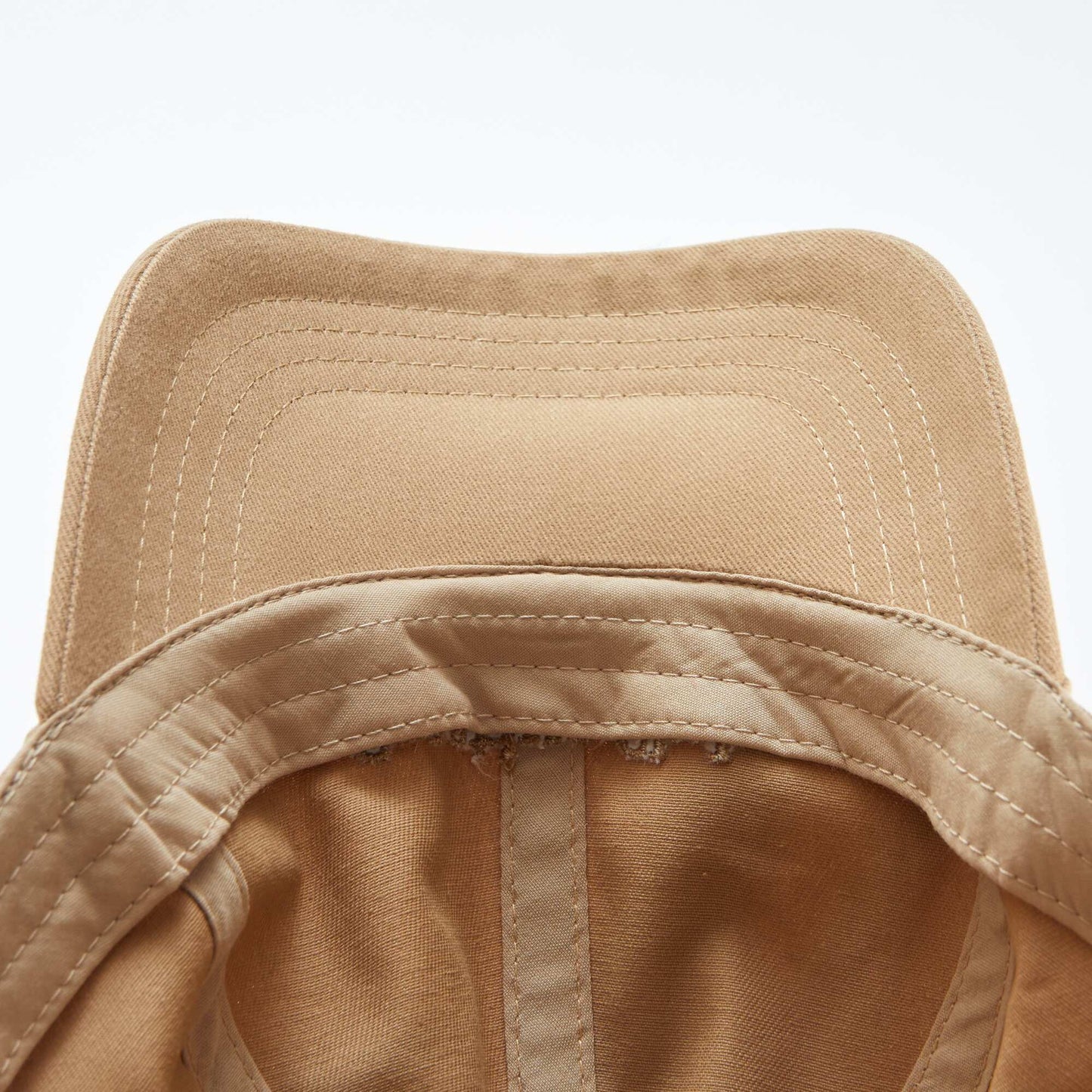Casquette baseball en coton BEIGE