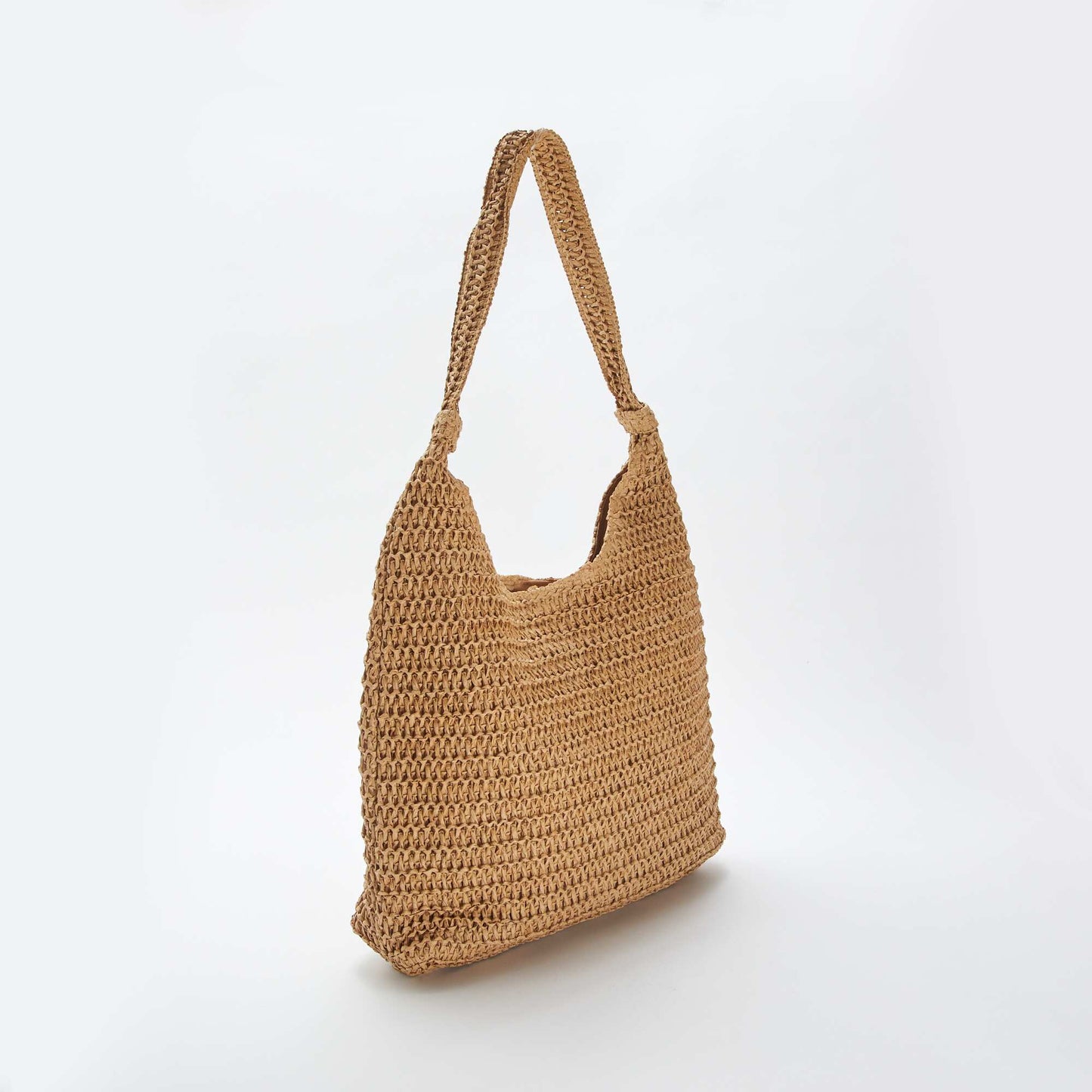 Grand sac en paille BEIGE
