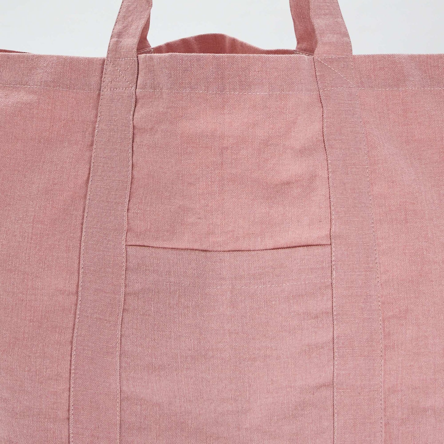 Cabas de plage extra-large en coton ROSE