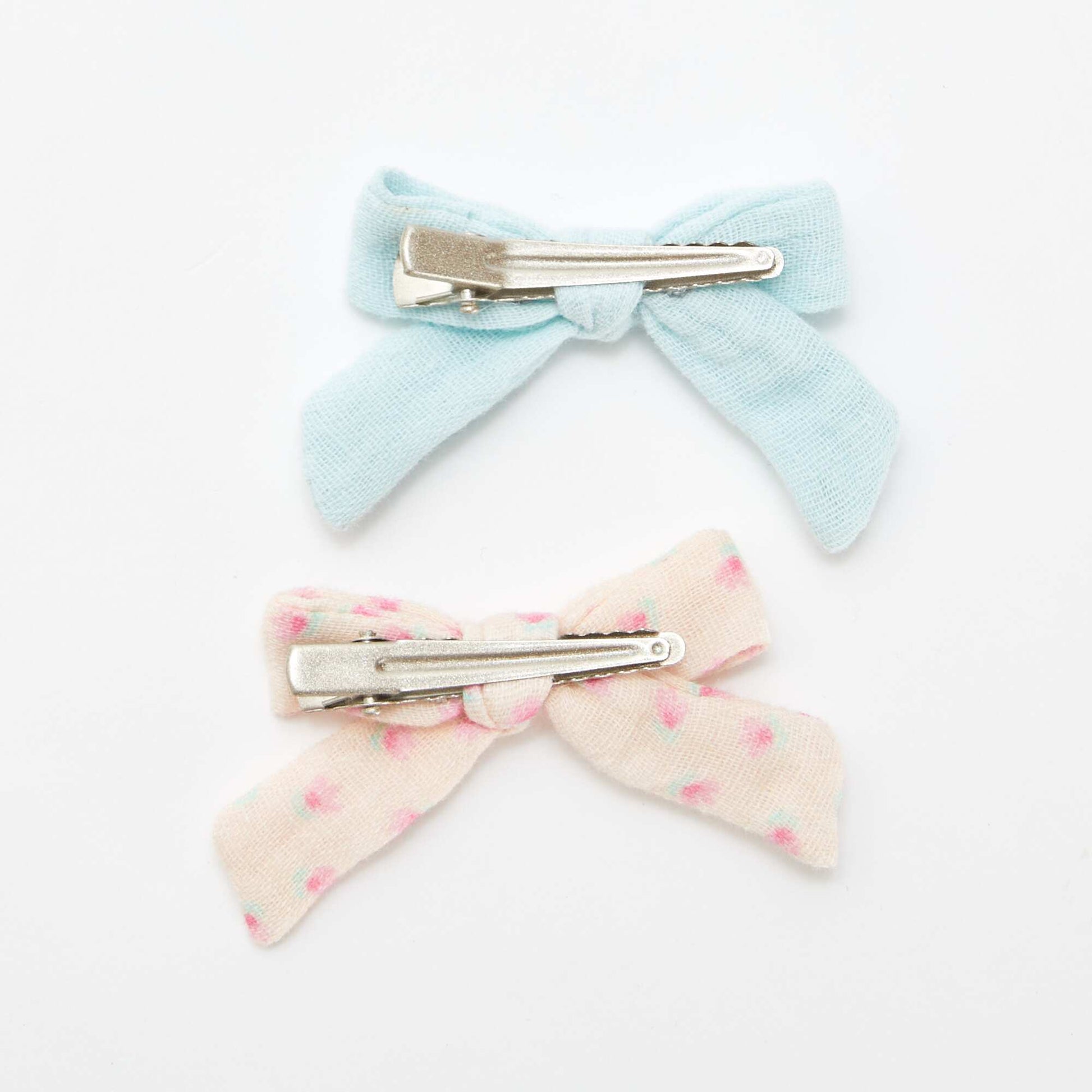Lot de 2 pinces à cheveux ROSE