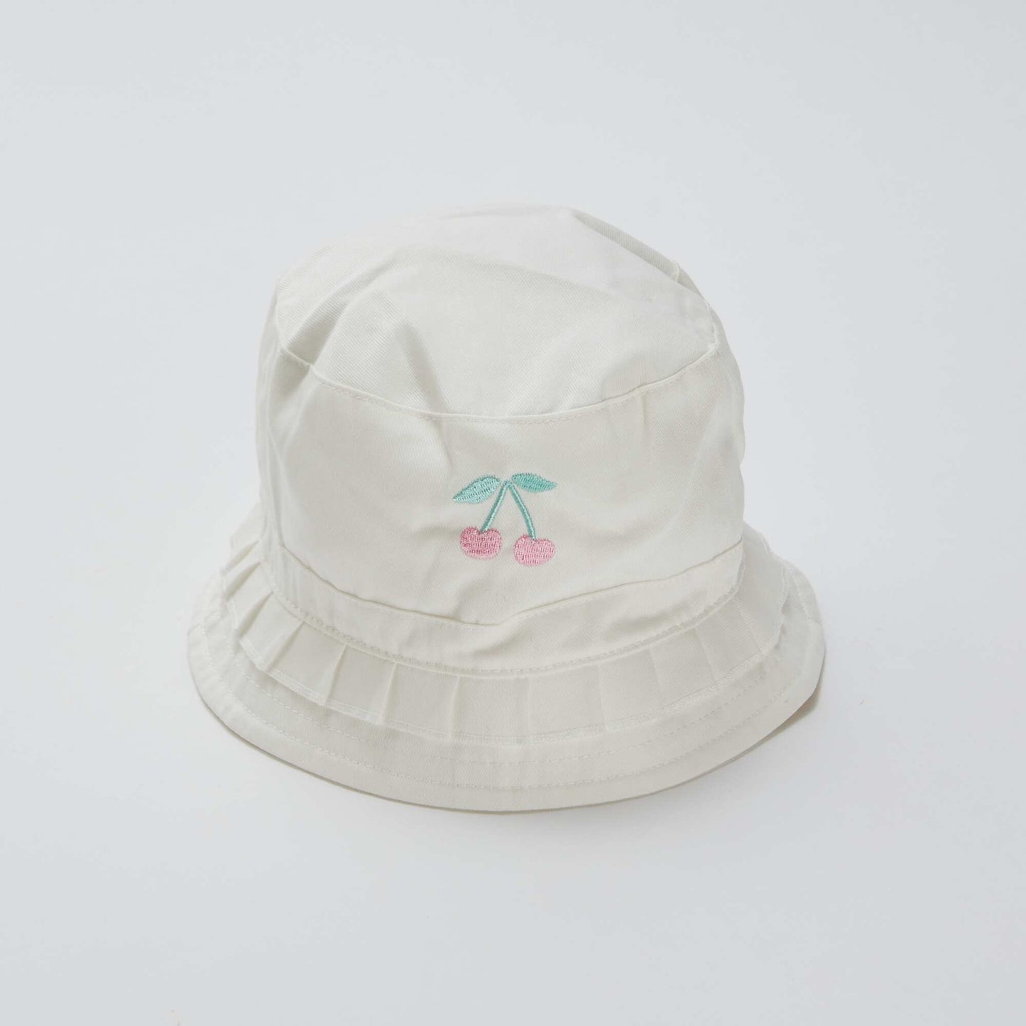 Chapeau avec volants et print BEIGE