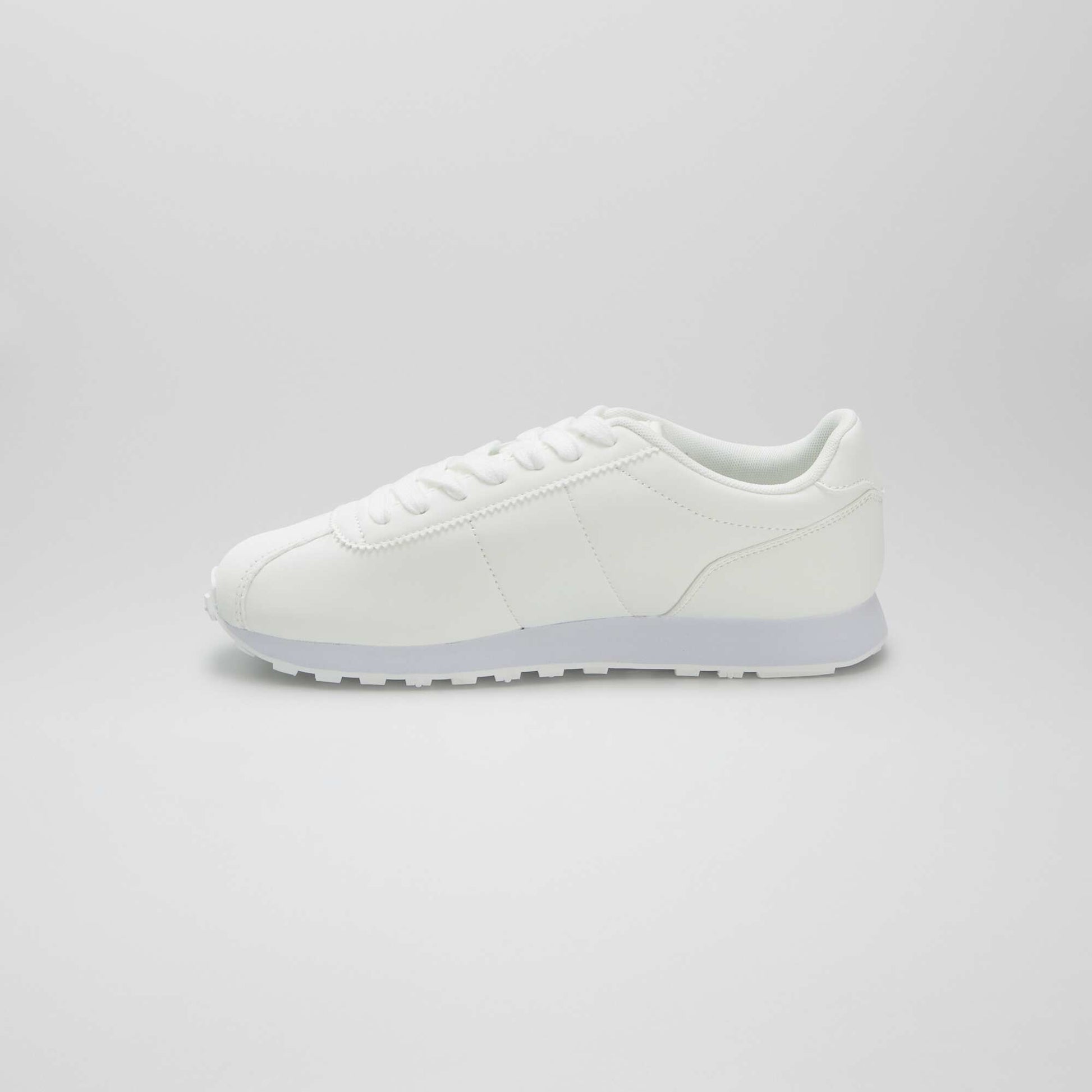 Baskets basses style rétro BLANC