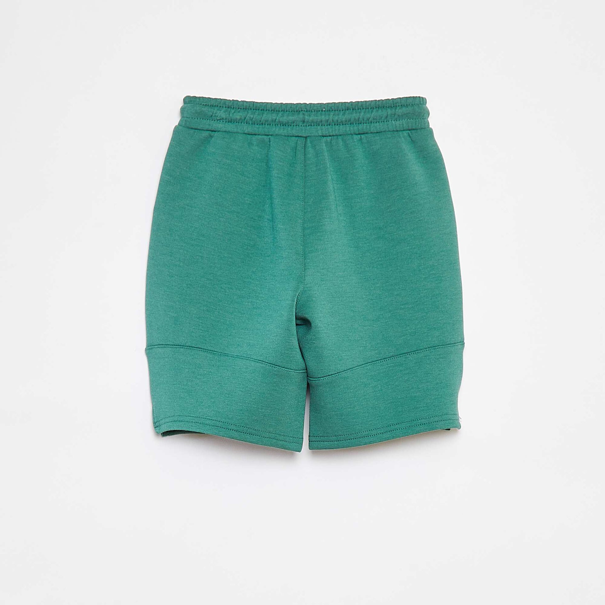 Short en molleton léger  esprit baskets VERT