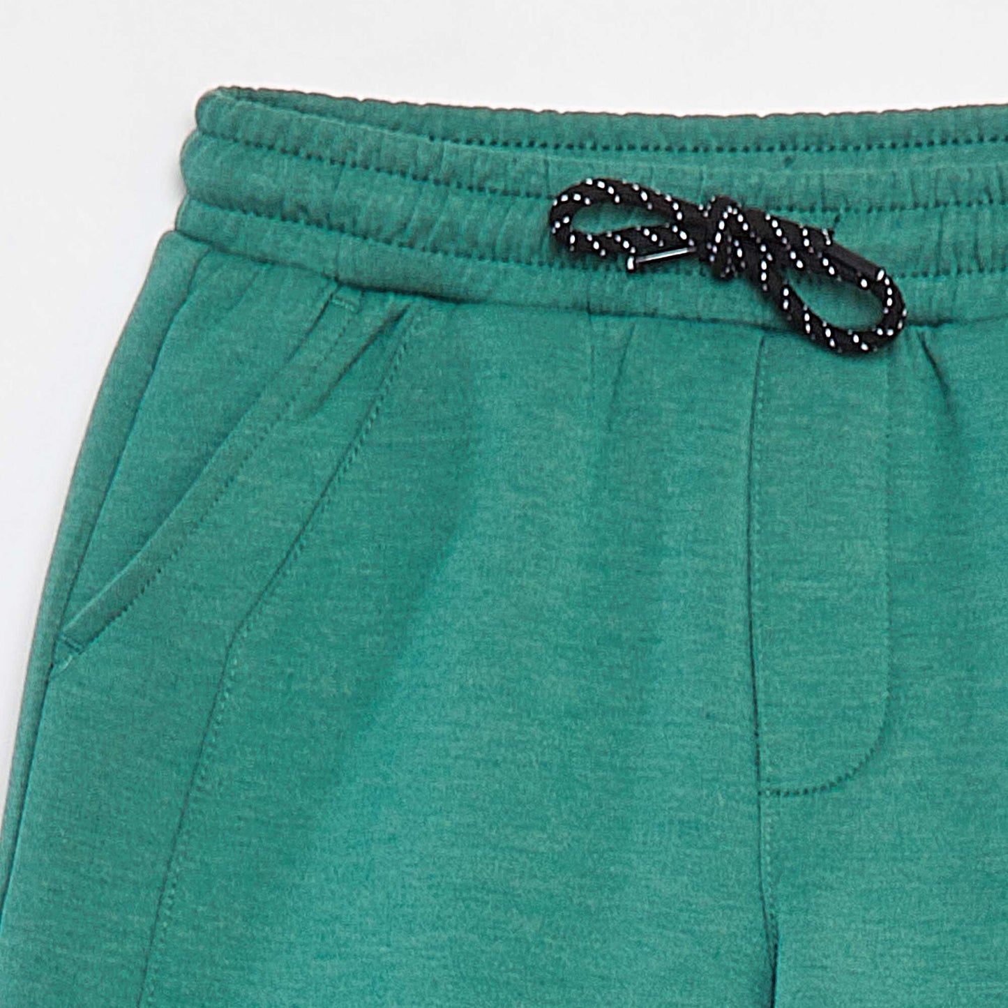 Short en molleton léger  esprit baskets VERT