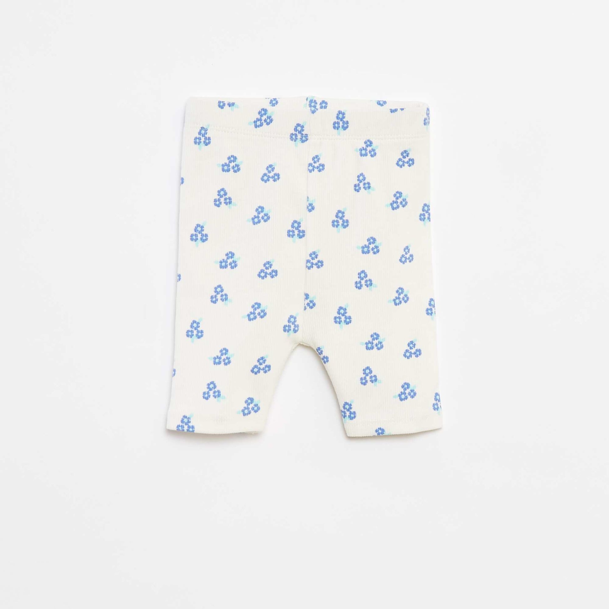 Ensemble 2 pièces tee-shirt + legging imprimé BLEU