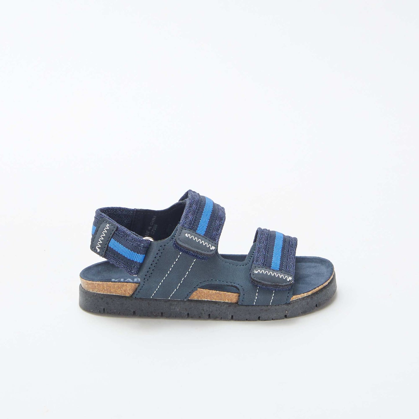 Sandales à scratchs BLEU