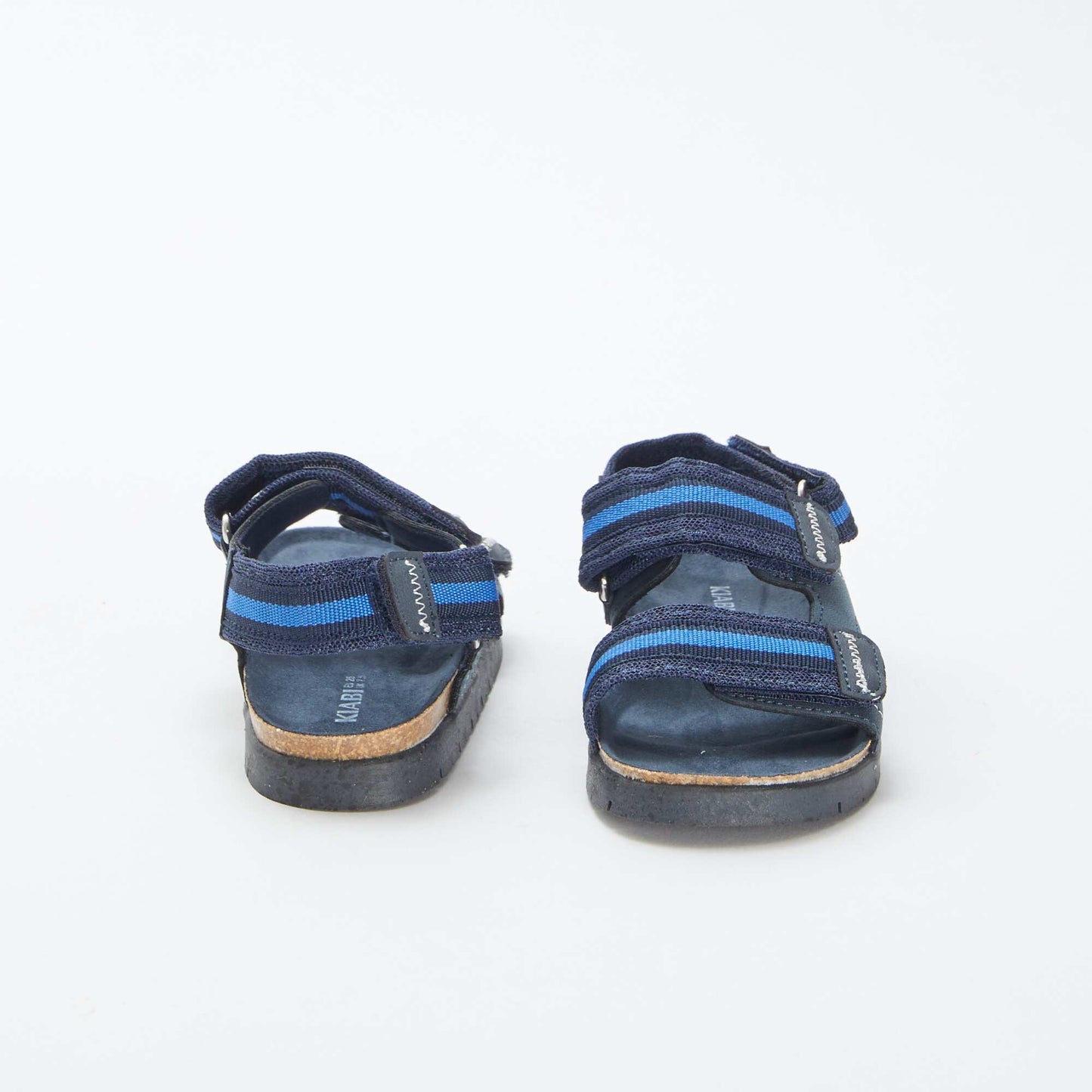 Sandales à scratchs BLEU