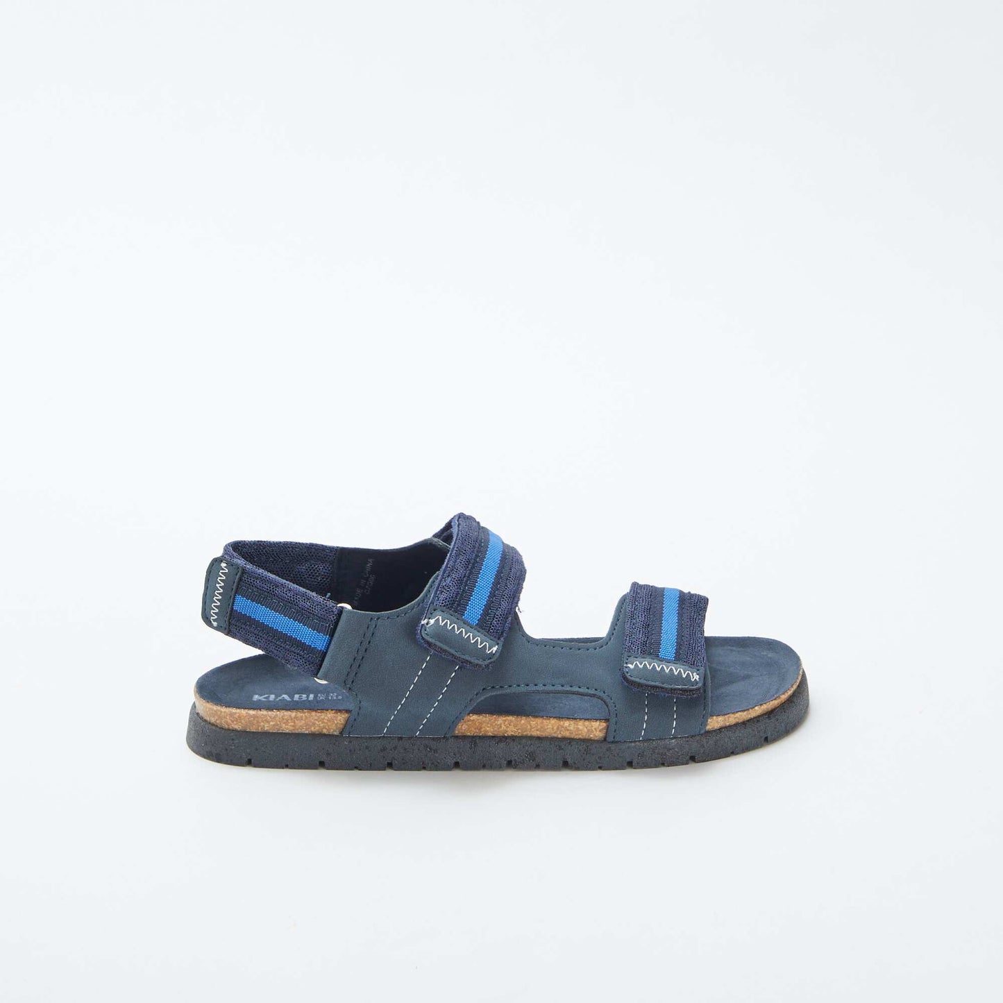 Sandales à scratchs BLEU