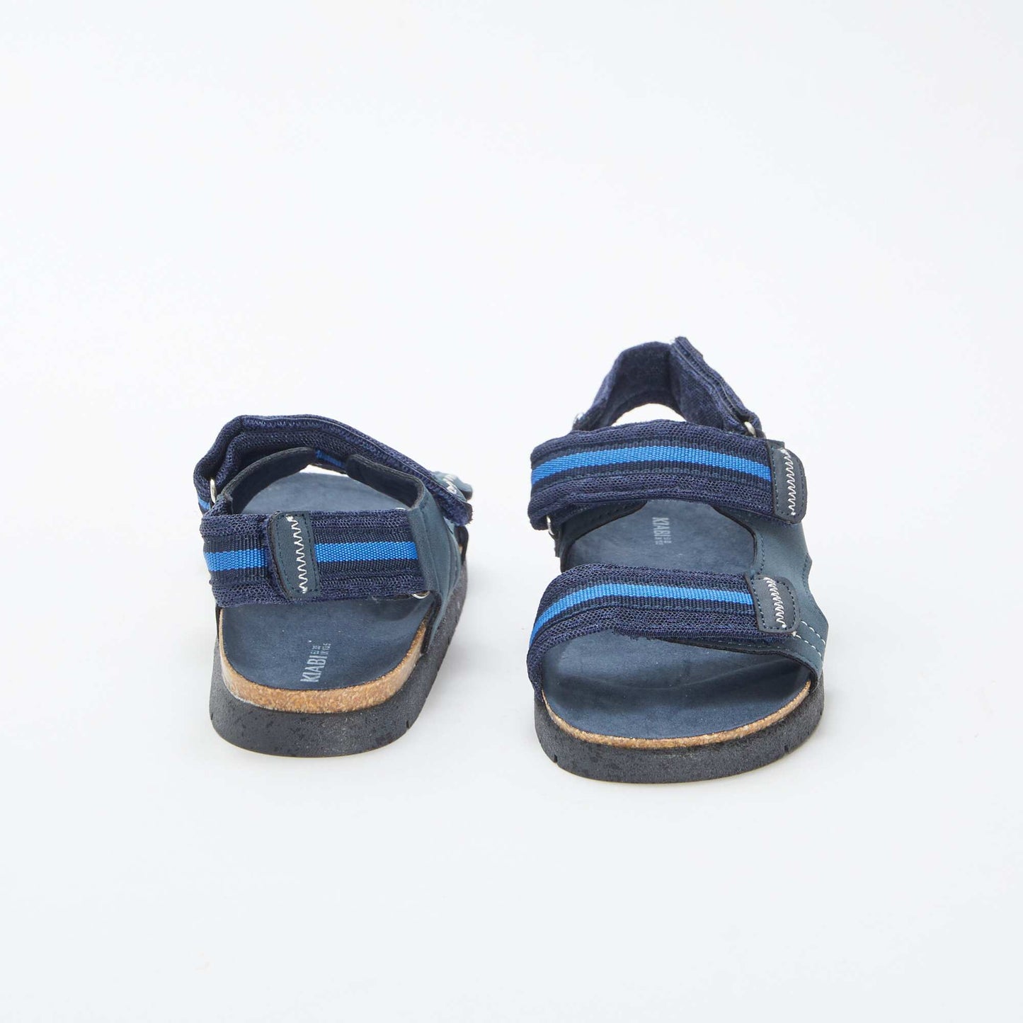 Sandales à scratchs BLEU