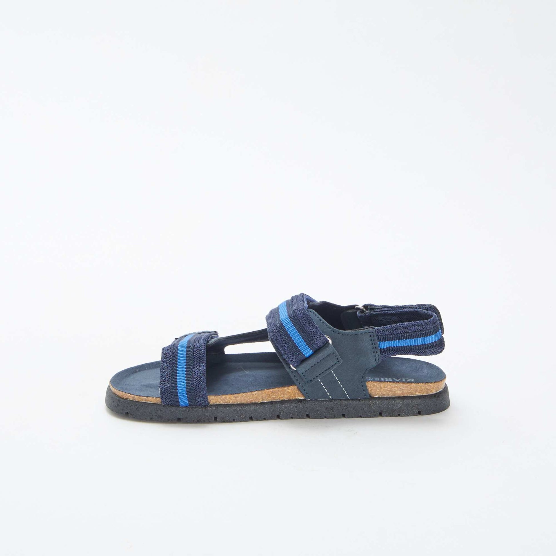 Sandales à scratchs BLEU