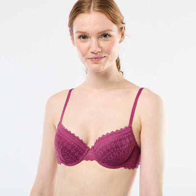 Soutien-gorge corbeille en dentelle ROSE