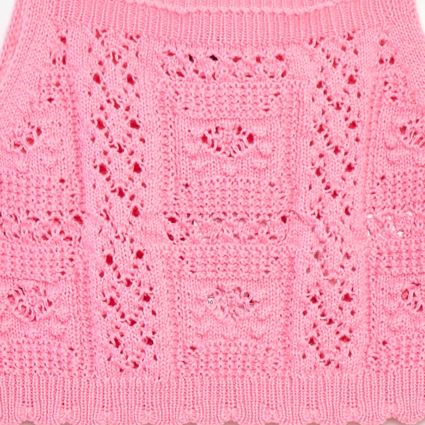 Top uni en crochet ROSE