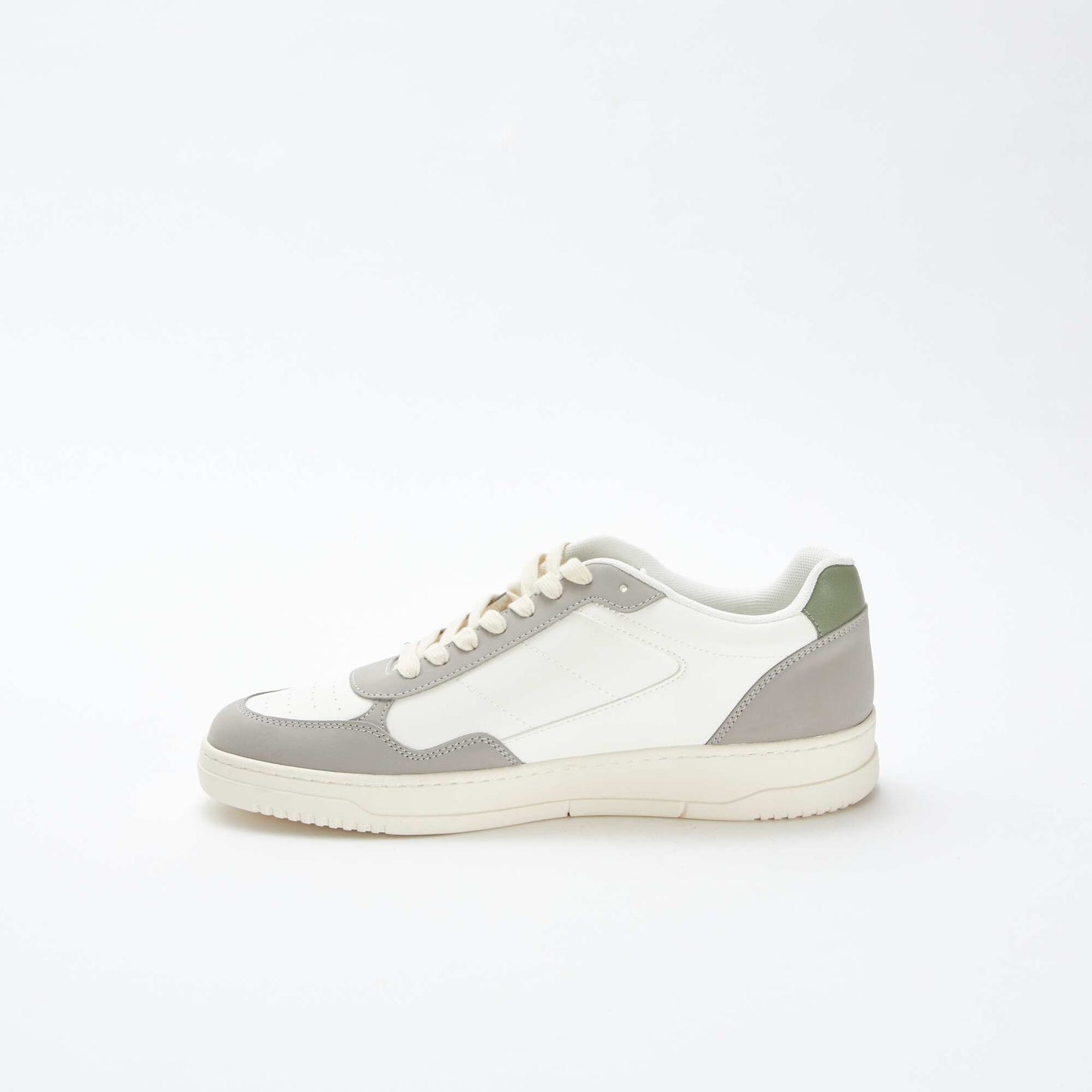 Baskets basses tricolores BLANC