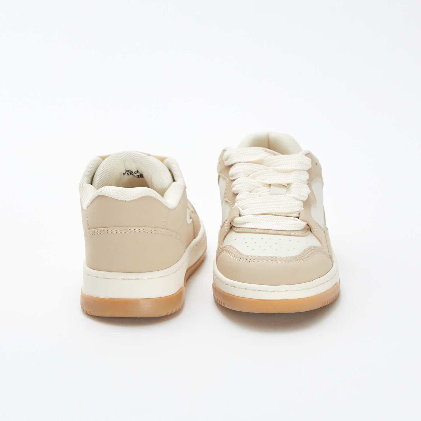 Baskets basses type skate BEIGE