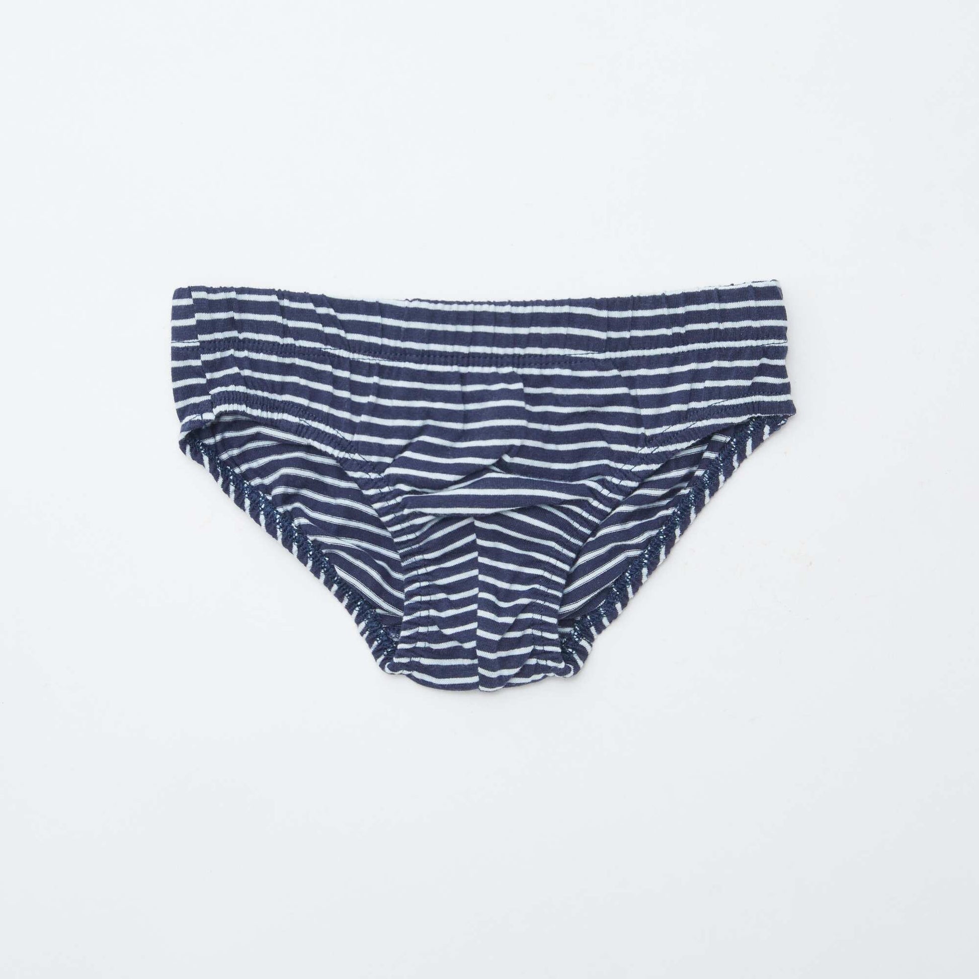Lot de 7 slips à imprimés BLEU