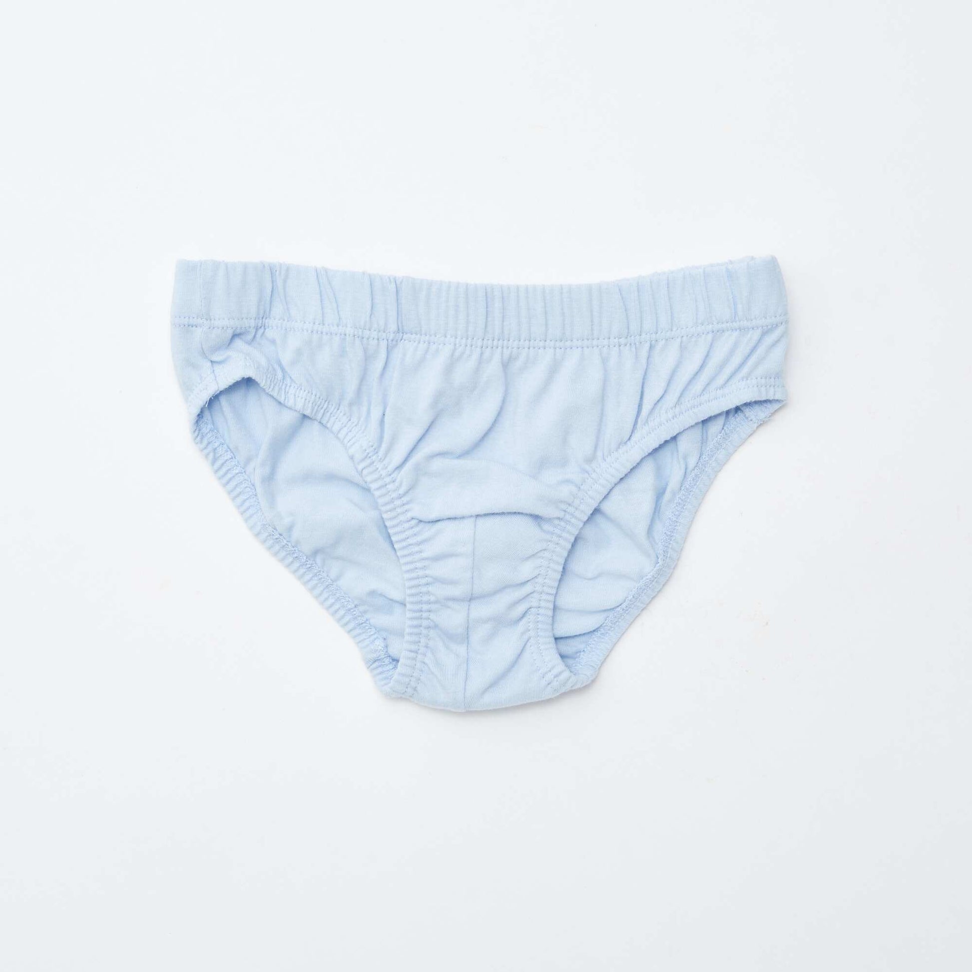 Lot de 7 slips à imprimés BLEU