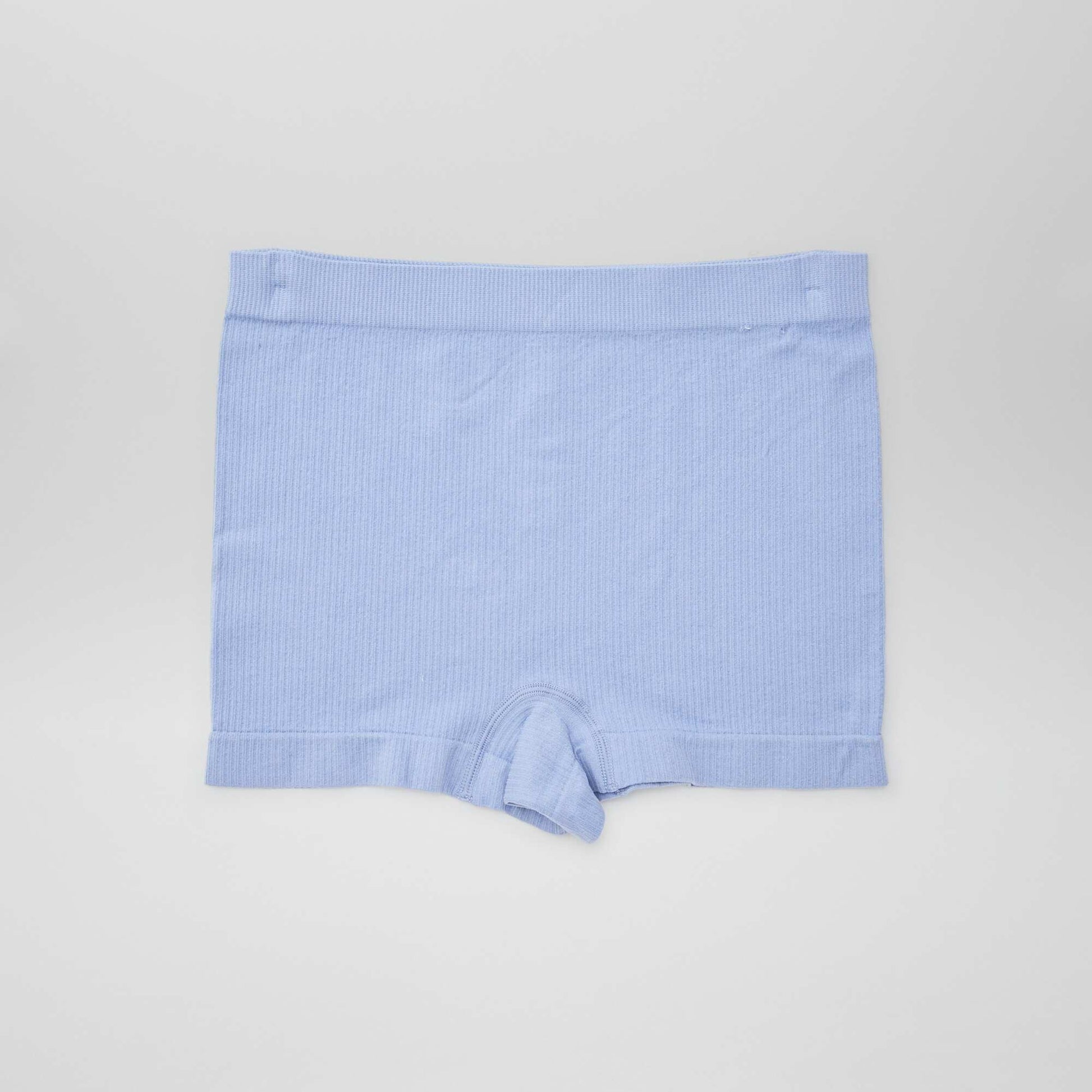 Lot de 2 shorties en maille côtelée BLEU