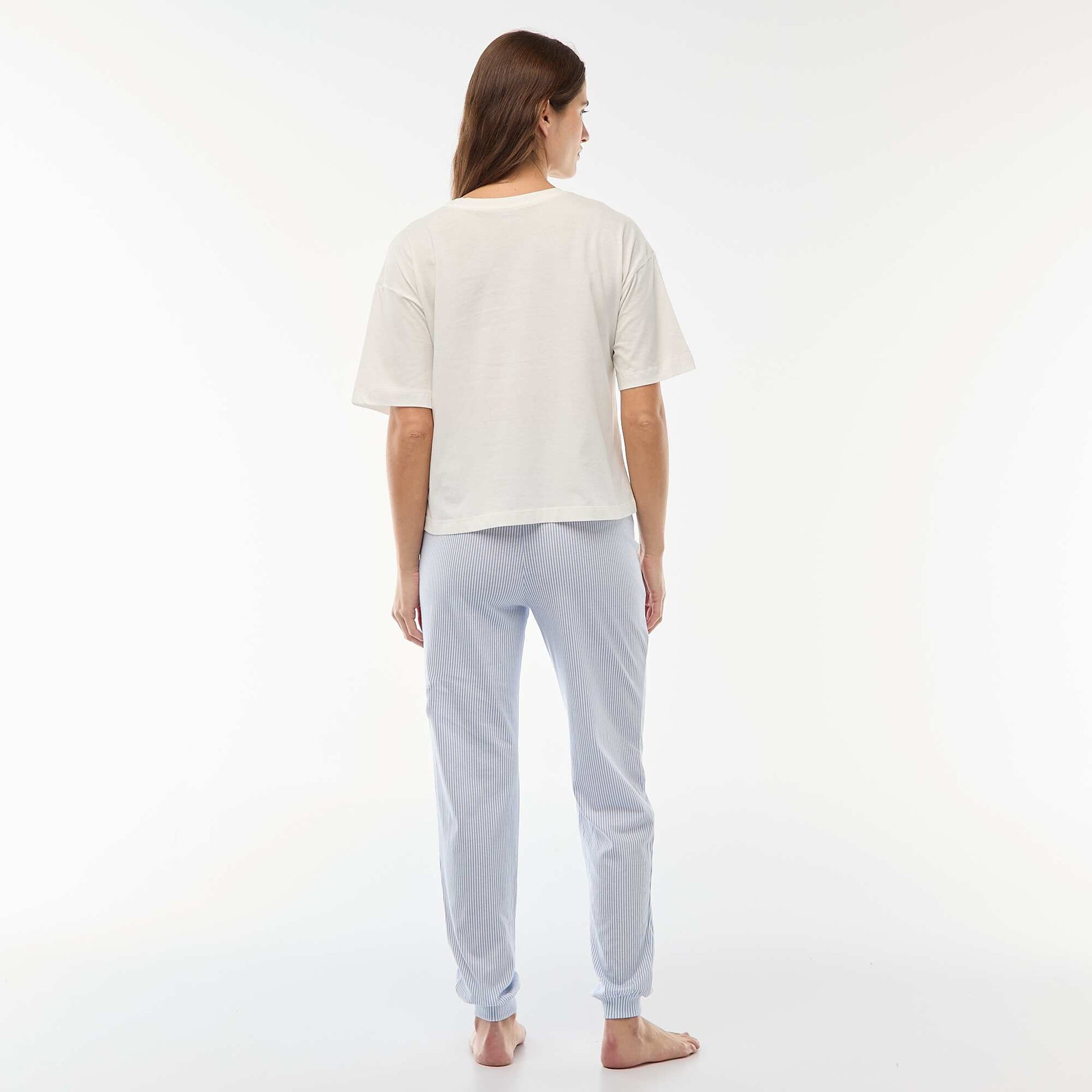 Ensemble pyjama long - 2 pièces BLEU