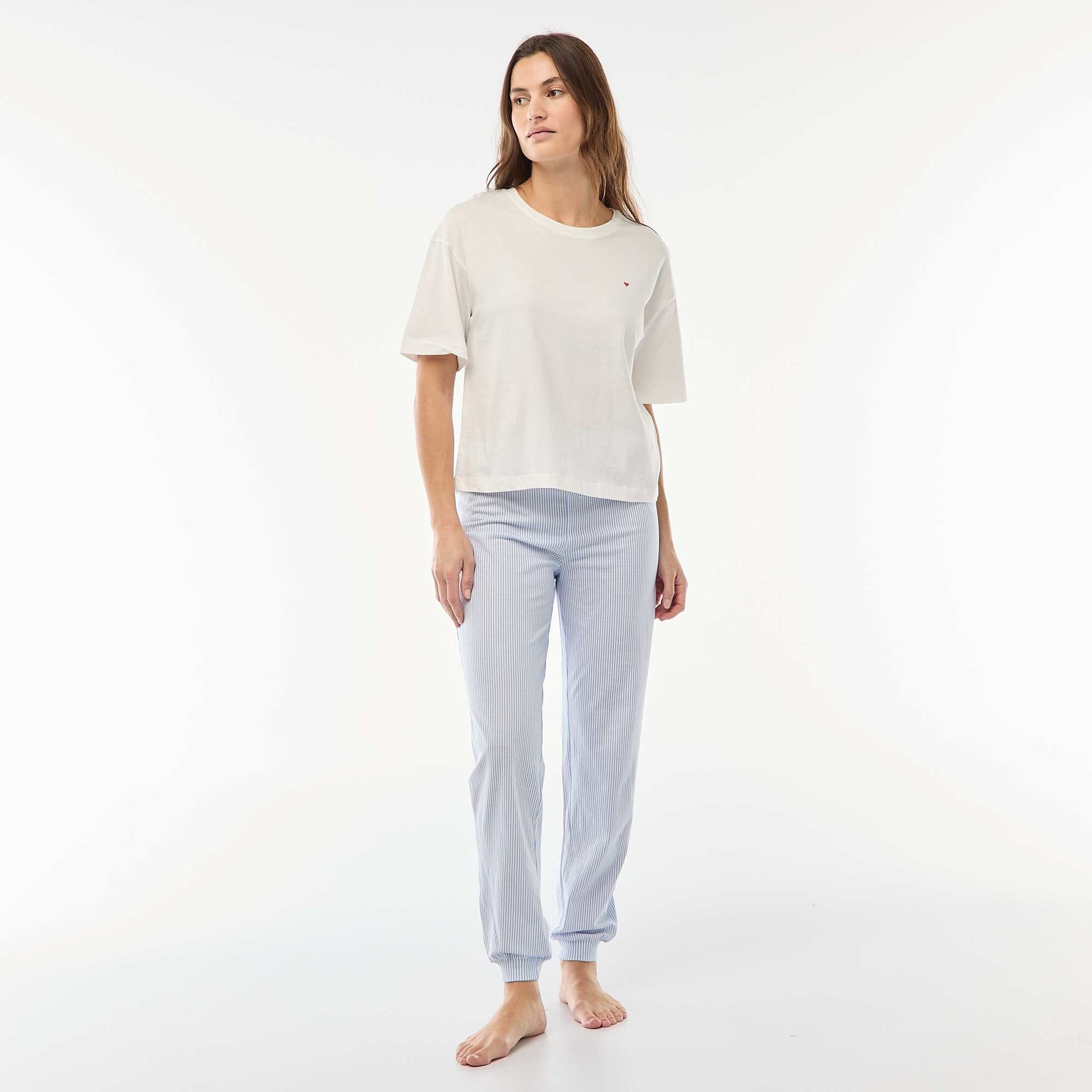 Ensemble pyjama long - 2 pièces BLEU