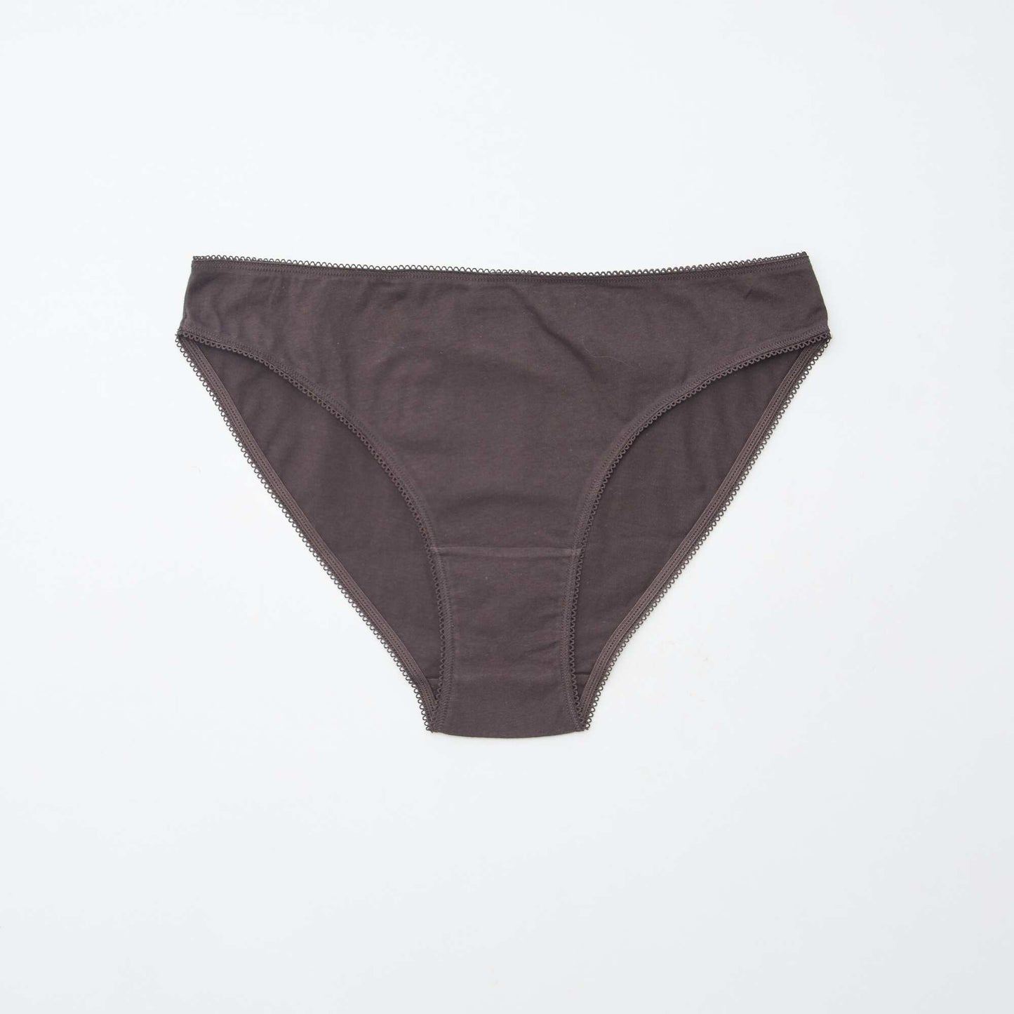 Lot de 5 culottes - unies et imprimées MARRON