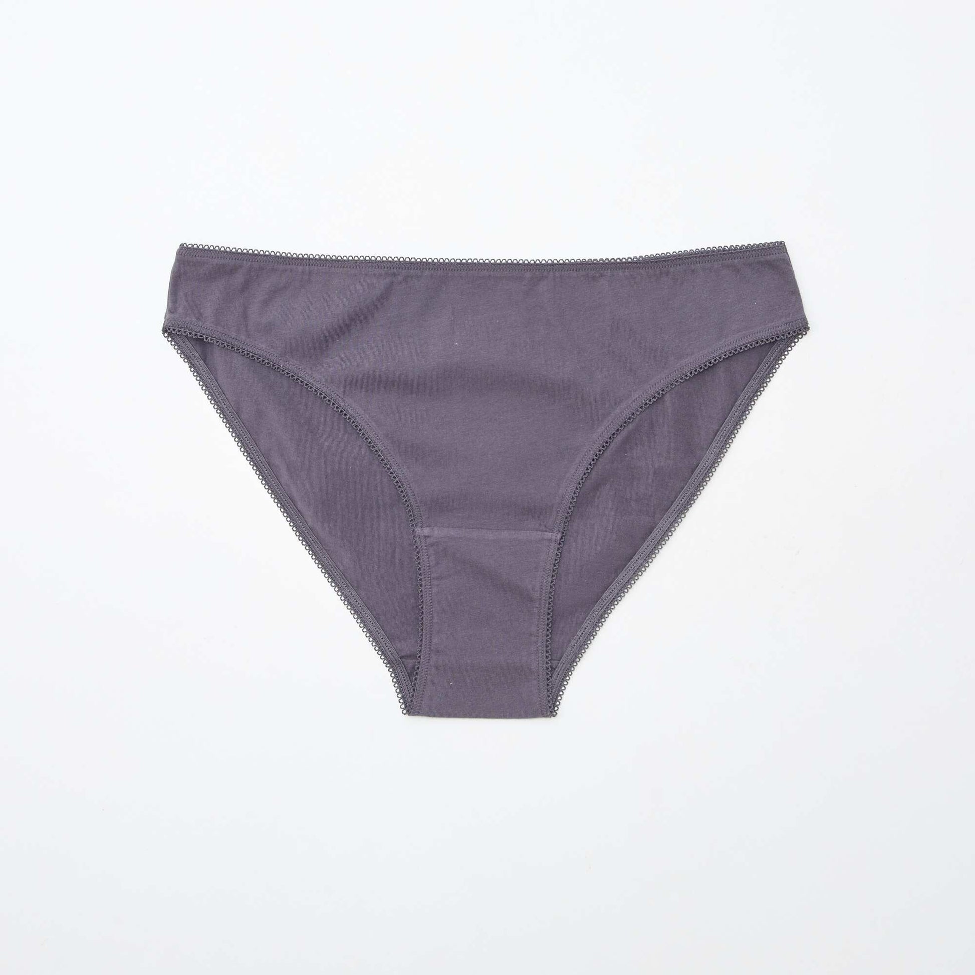 Lot de 5 culottes - unies et imprimées BLANC