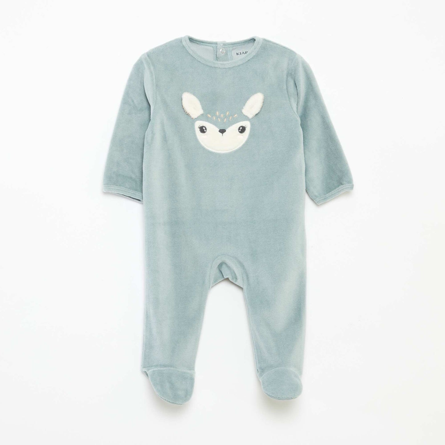 Dors bien en velours avec animation BLEU