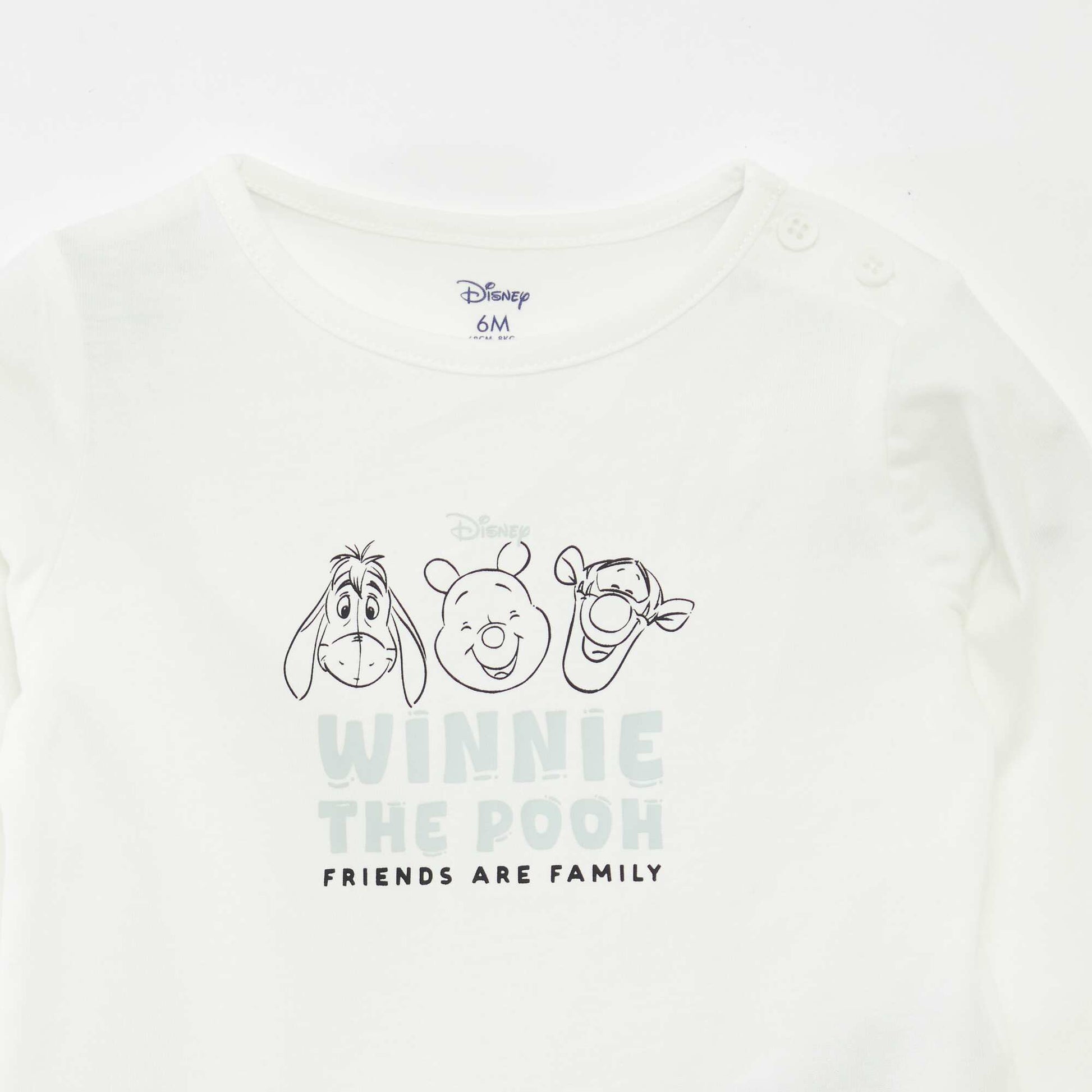 Ensemble pantalon + t-shirt + sweat à capuche 'Winnie' - 3 pièces BEIGE