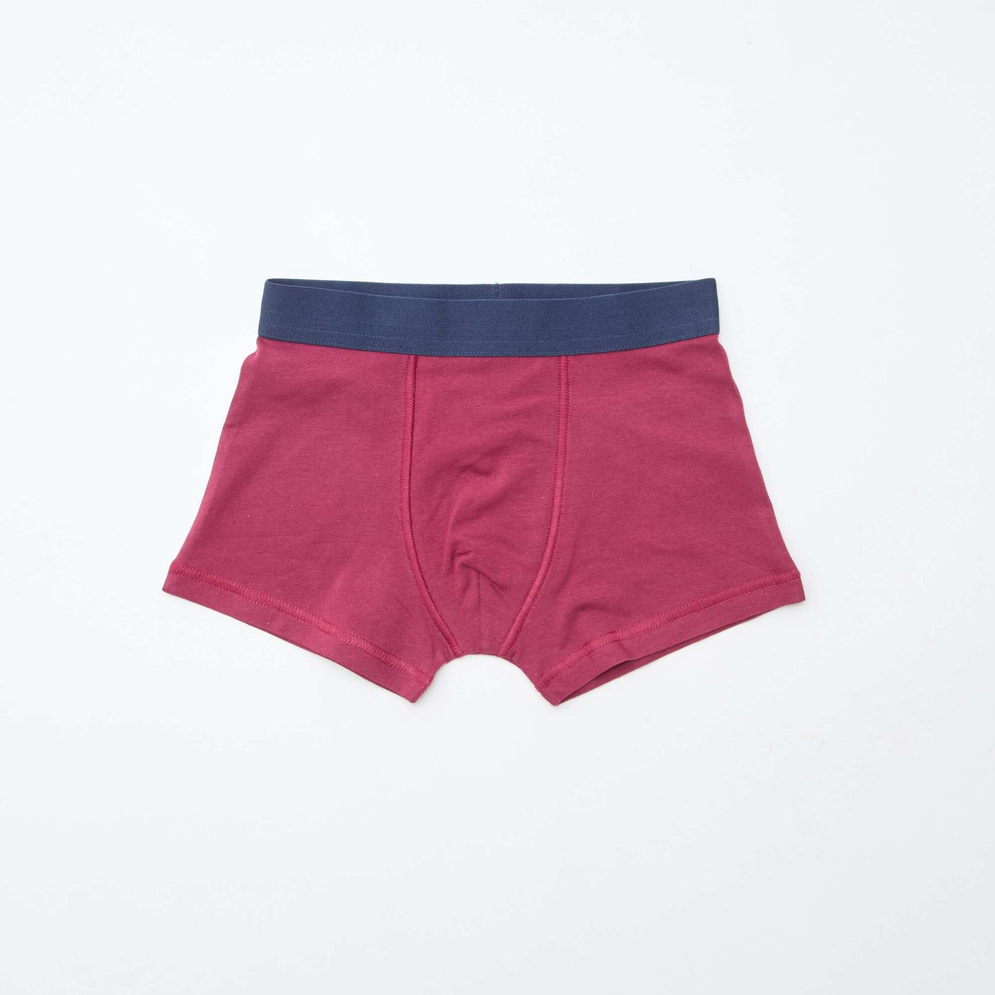 Lot de 5 boxers unis unis et imprimés BLEU